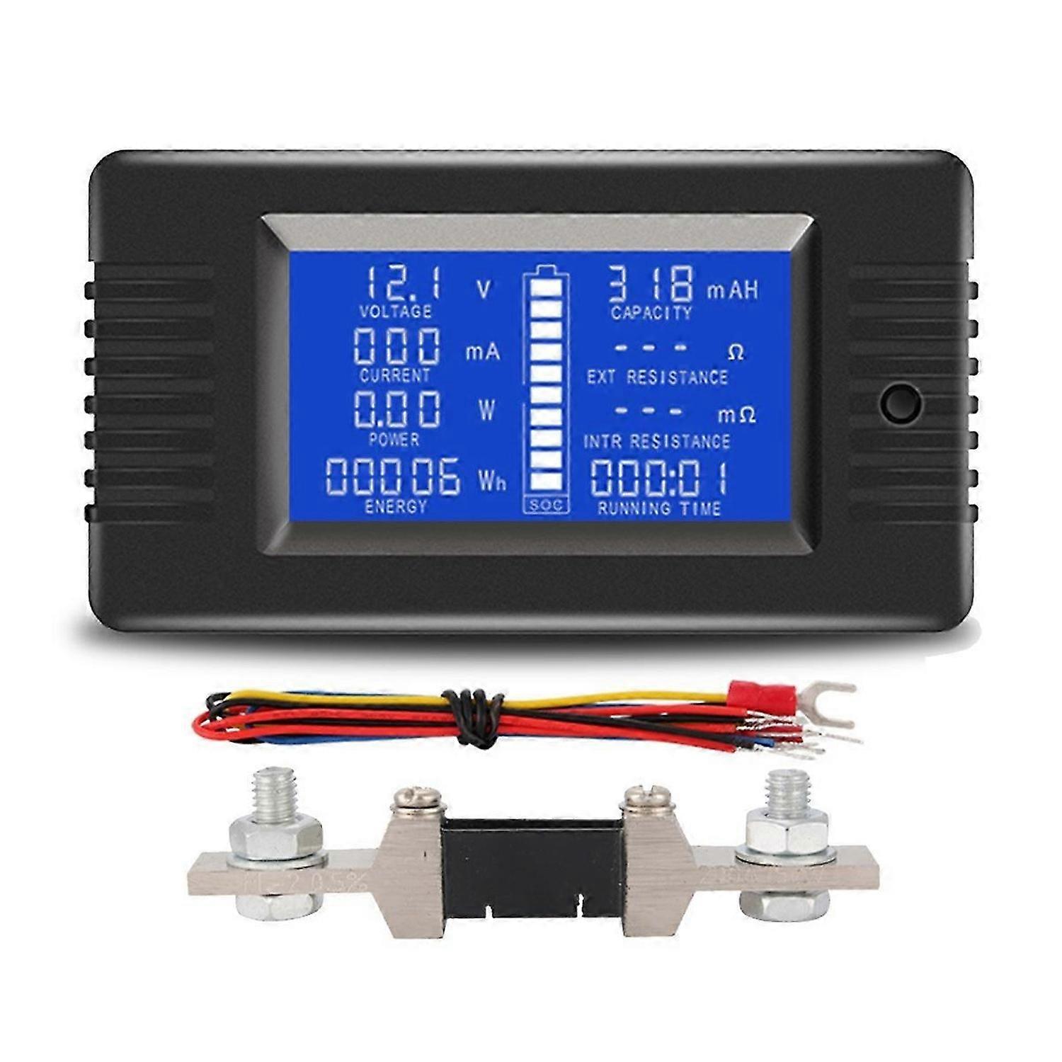 PZEM015 Digital 0-200V Voltage Current with 200A Shunt Battery Meter