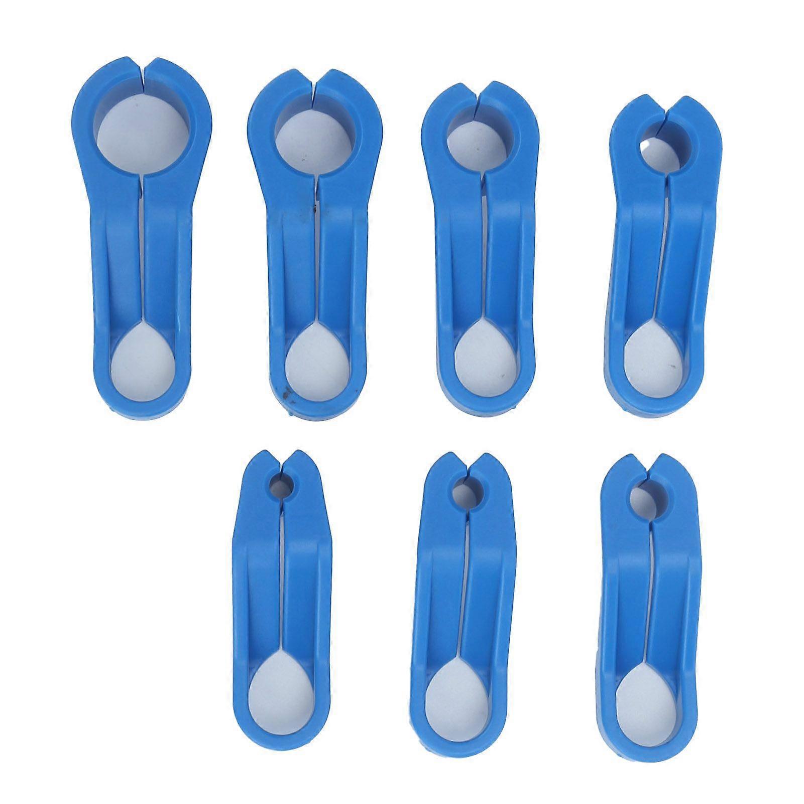 7pcs AC/Fuel Line Angled Disconnect Tool Set ABS Plastic Stable Performance Universal