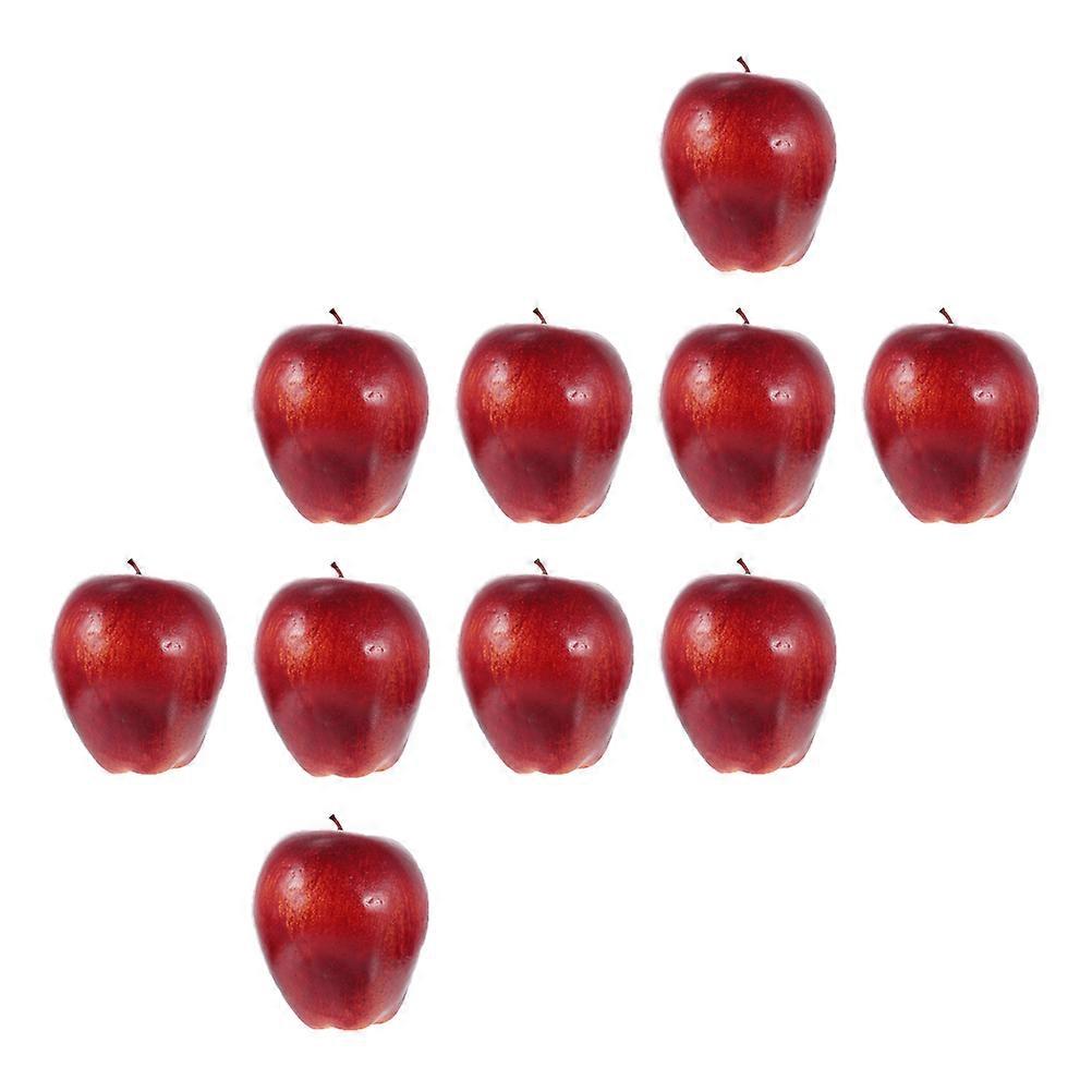 Fake Red Delicious Apples Foams Apple Model for Decor 40Pcs