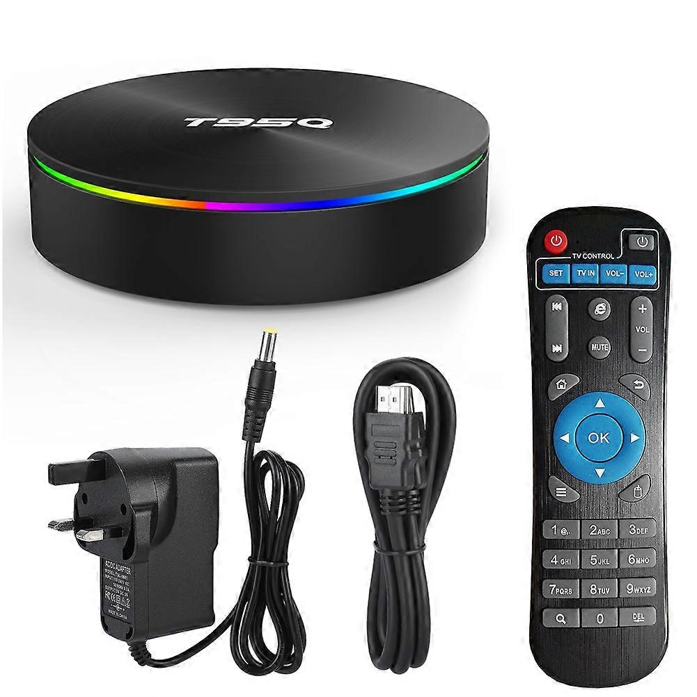 TV Box Dual Frequency WiFi Media Player Android 8.1 T95Q S905X2 4GB 64GB USB 3.0 4K