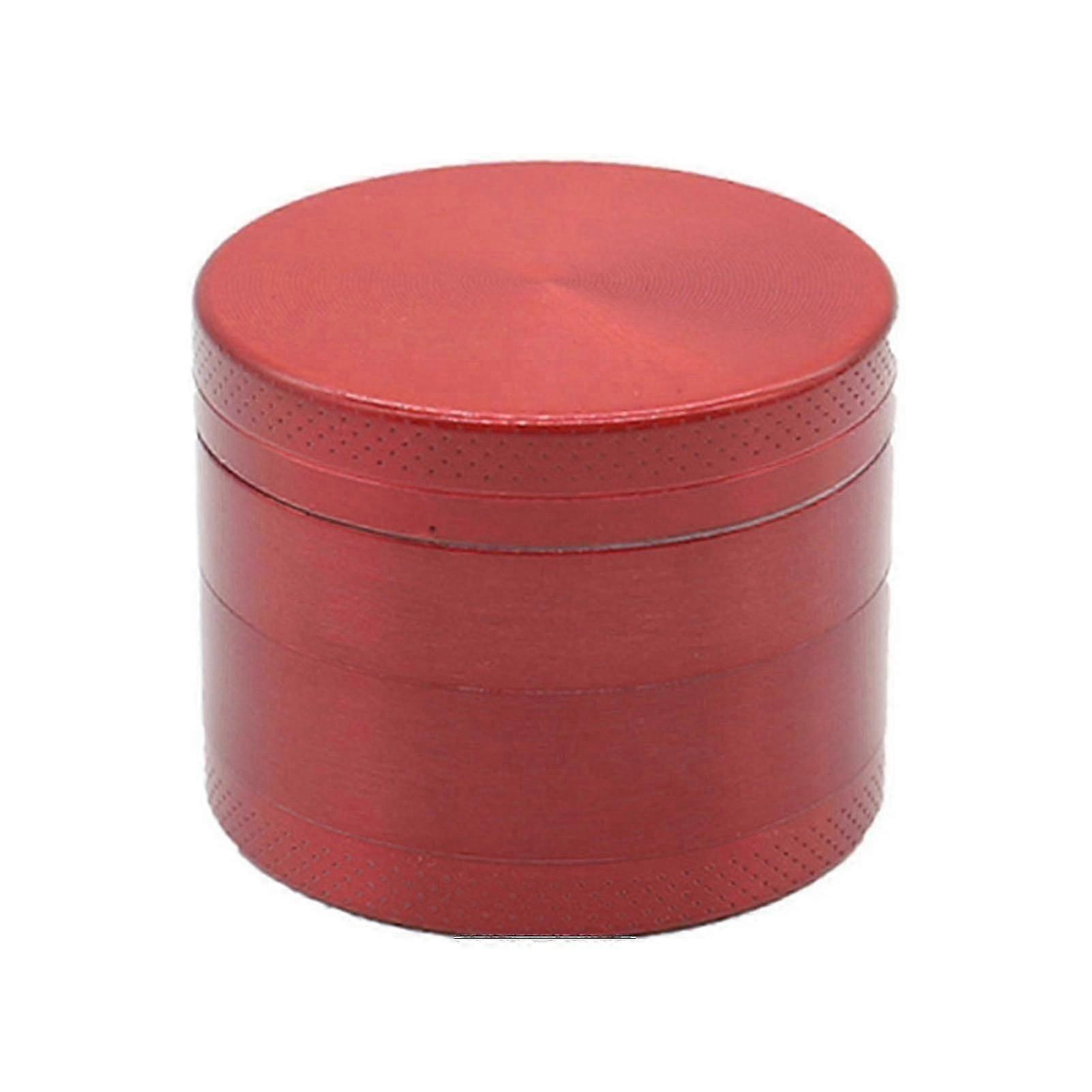 1 Set Four Layer Herb Grinder Manual Strong Sealing Multipurpose Alloy Sharp Teeth Spice Grinder Cigarette Accessories