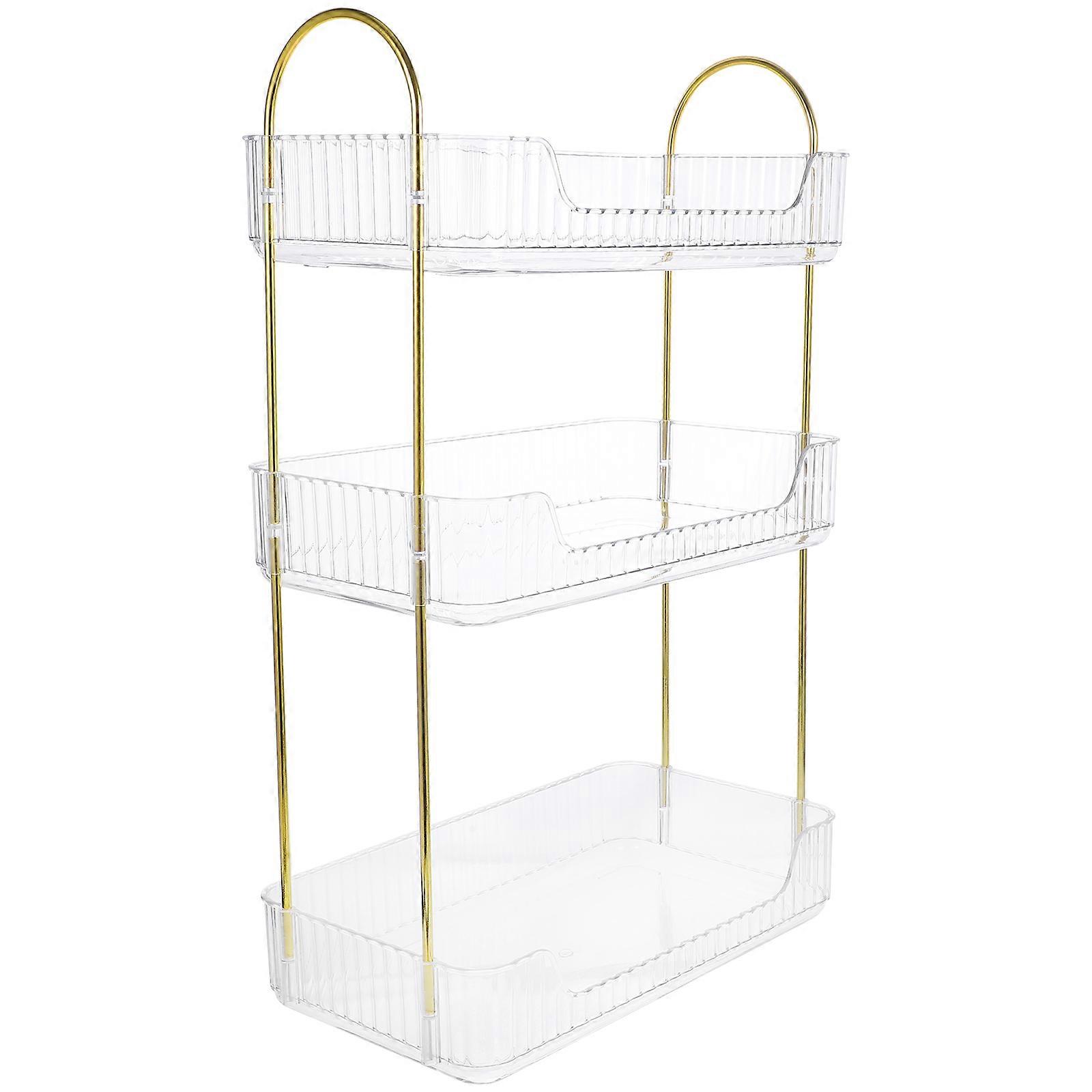 Bathroom Countertop Organizer Stable Multi-Functional Shelf