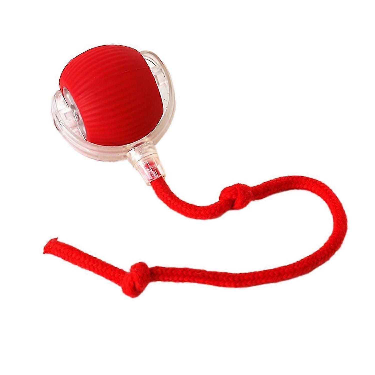 Interactive Cat Toys Rolling Ball red