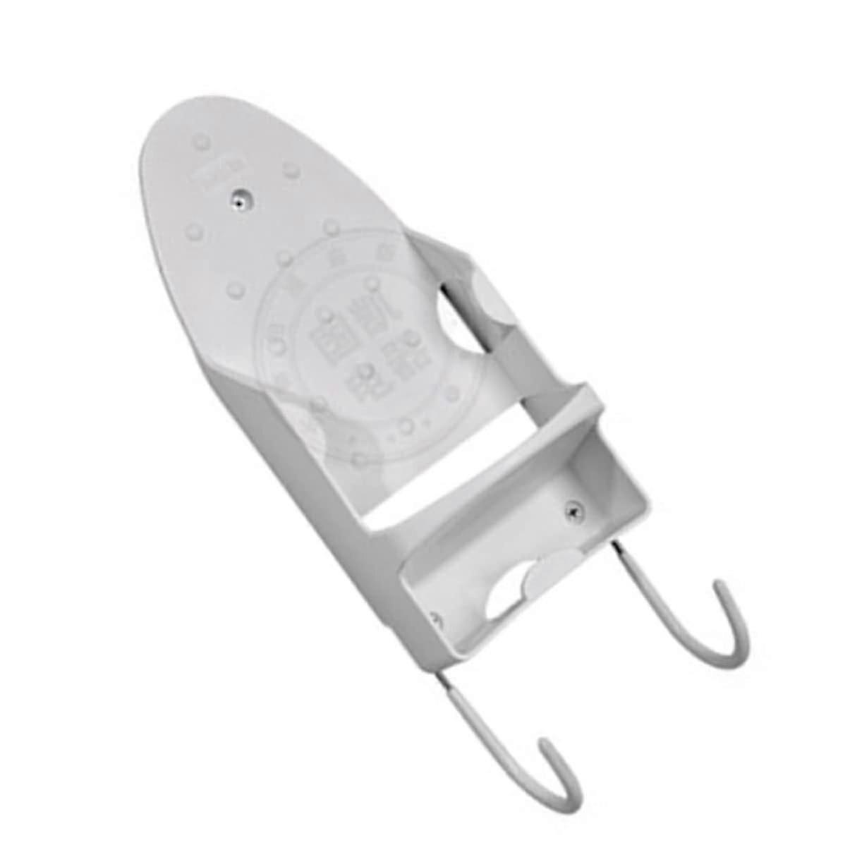 حامل حائط لطاولة الكي مع رف بلاستيكي مقاوم للحرارة وخطافات فولاذية