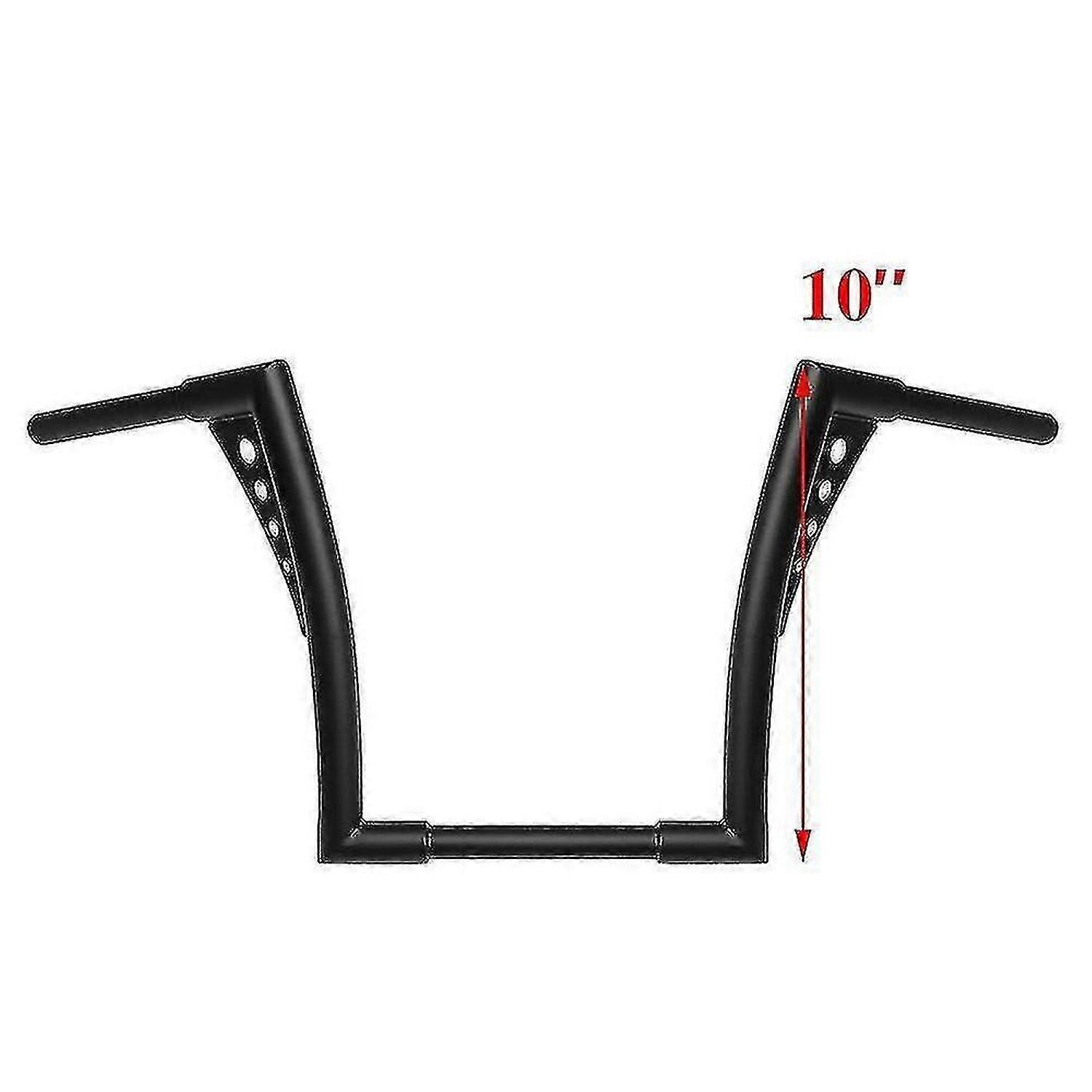 دراجة نارية المقود Z بار سحب القضبان 12" 14" ارتفاع 1 1/4 المقود ارتفاع القرد الشماعات لهارلي Softail المروحية الرياضية