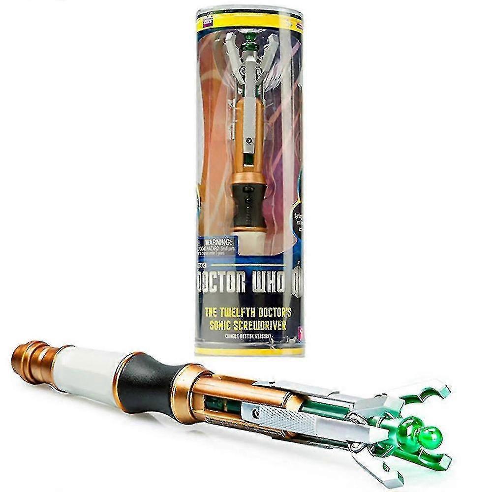 Doctor Who 12th Generation Retractable Sonic Screwdriver with Light and Sound