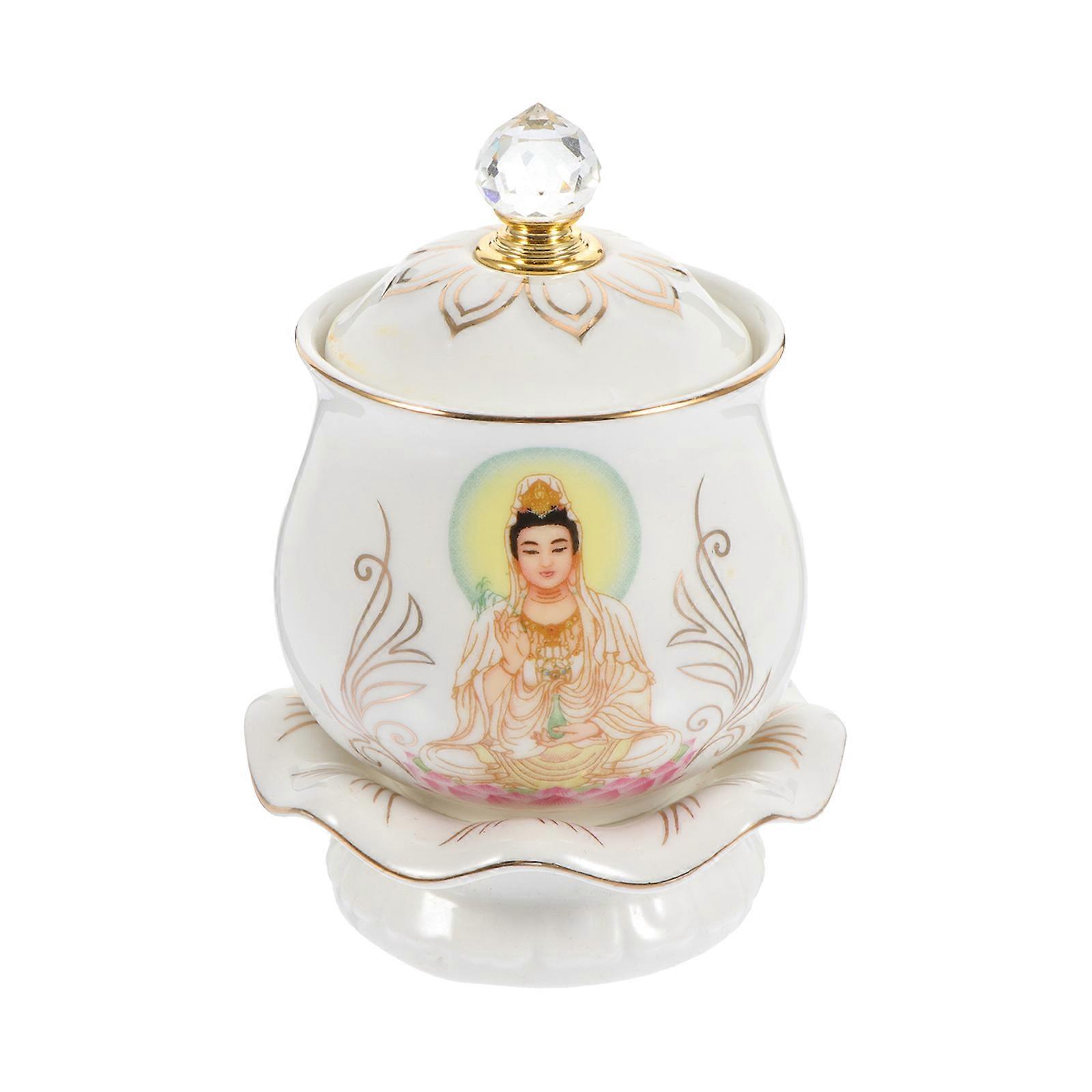 Ceramic Cup for Offering Temple Use