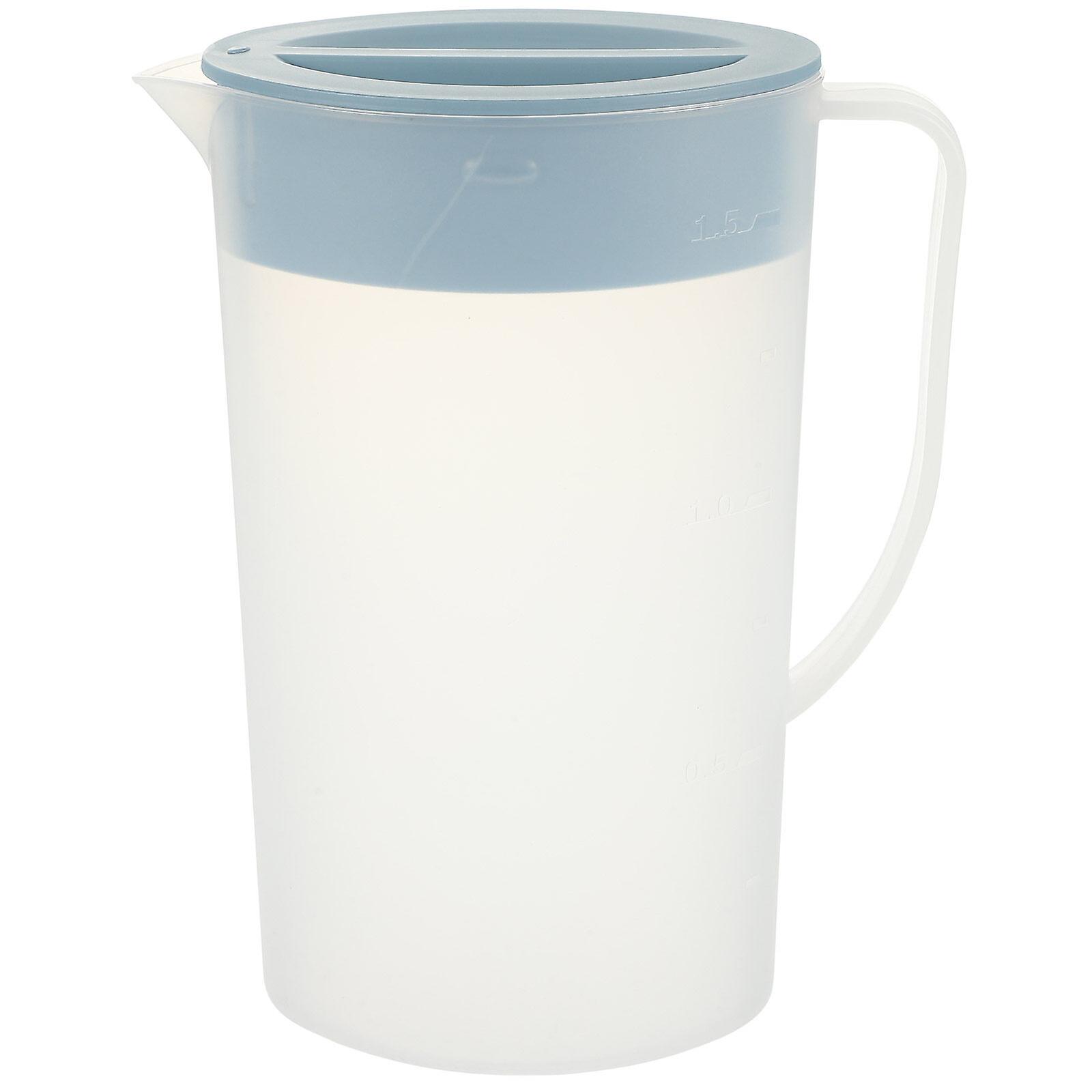 YUNXNK Pitcher Water Plastic Kettle Jug Beverage Tea Cold Lid Hot Iced Container Drinks Pitchers Drink Liquid Lemonade Bottle
