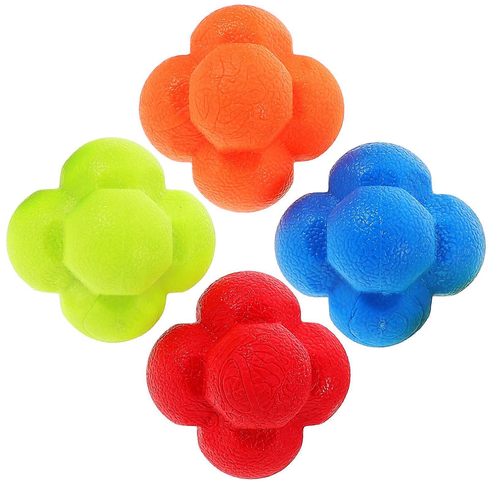 Fitness Reaction Ball Hexagonal Hand Eye Coordination Trainer 16Pcs