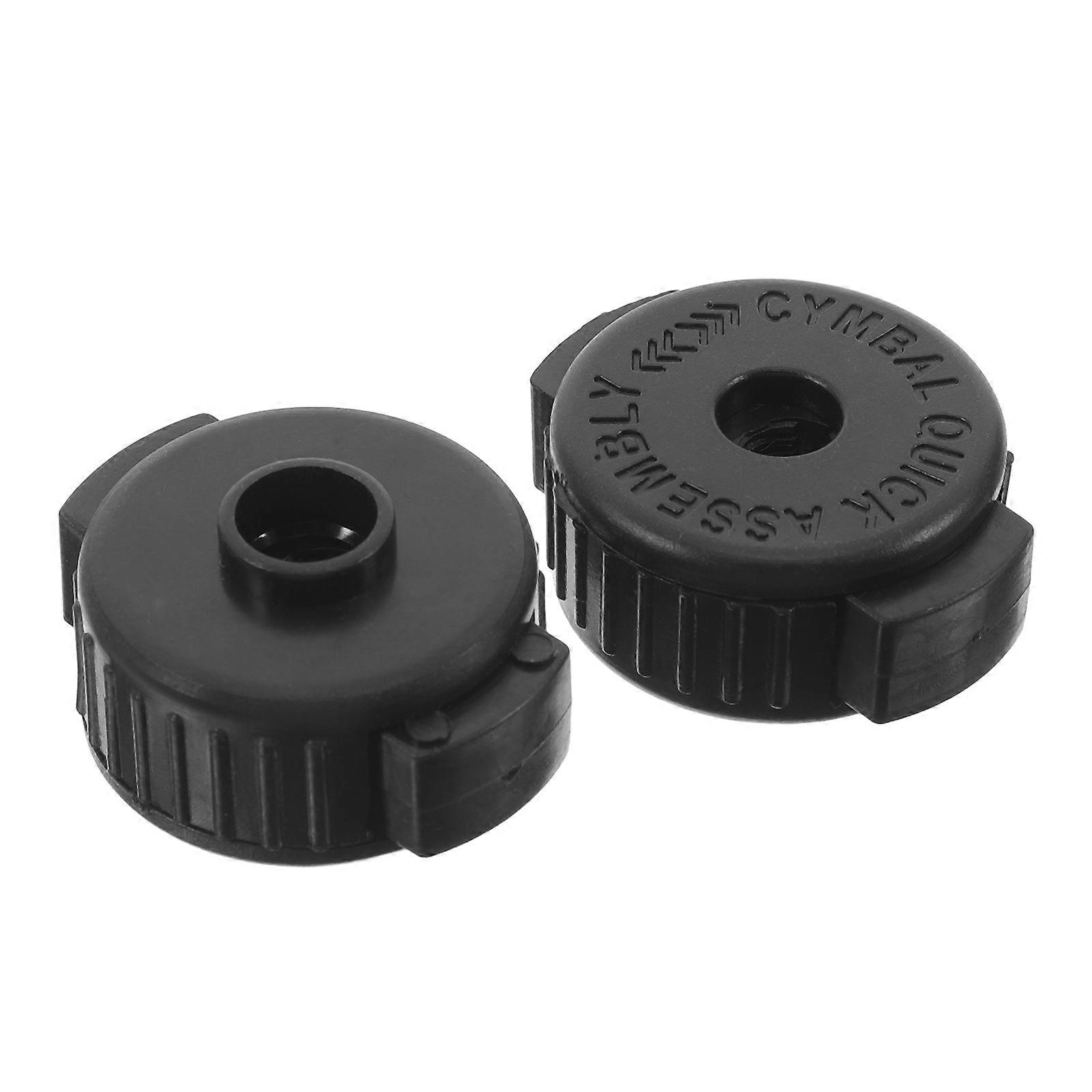 Quick Installation Drum Cymbal Nuts Drum Accessories for 2Pcs Use