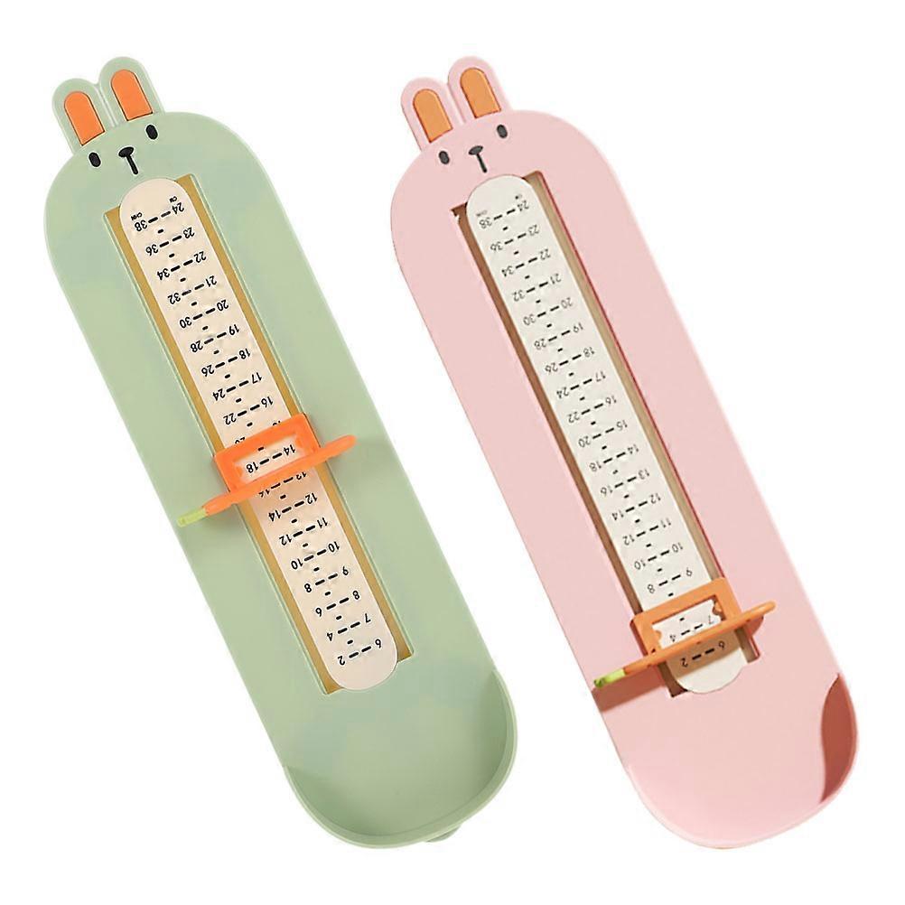 Foot Measuring Device for Measuring 4Pcs Kids Shoe Size Measurement Tool