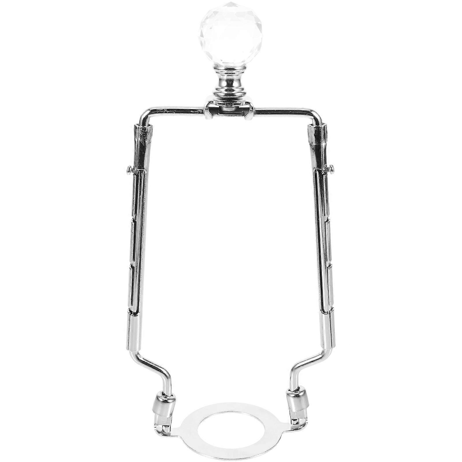 Silver Lamp Repair Lamp Shade Holder for Light Use 4Sets
