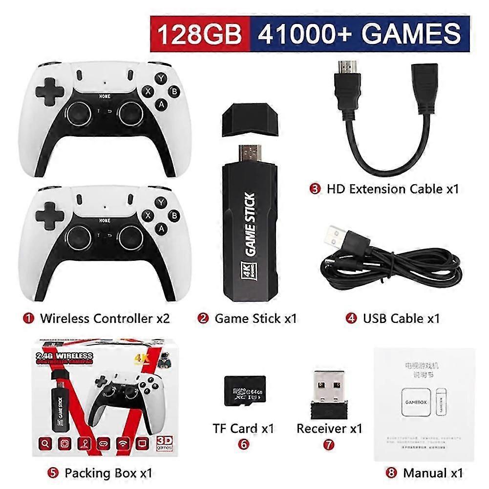 Double Wireless Game Controller: High-Definition Compact Stick for Console Gaming and Gifts