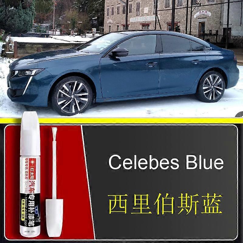 Stylo de retouche pour peinture de voiture Peugeot 508 - Accessoires d'entretien - Noir, blanc, rouge, bleu, gris