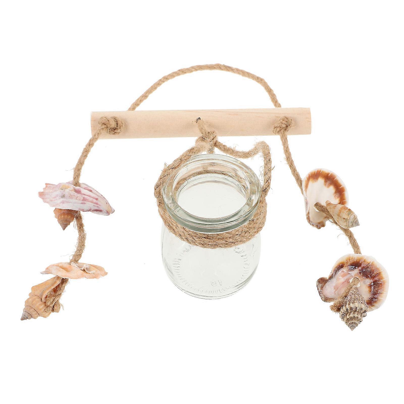 Hydroponic Planter Wall Decor Creative Glass Vase 4Pcs