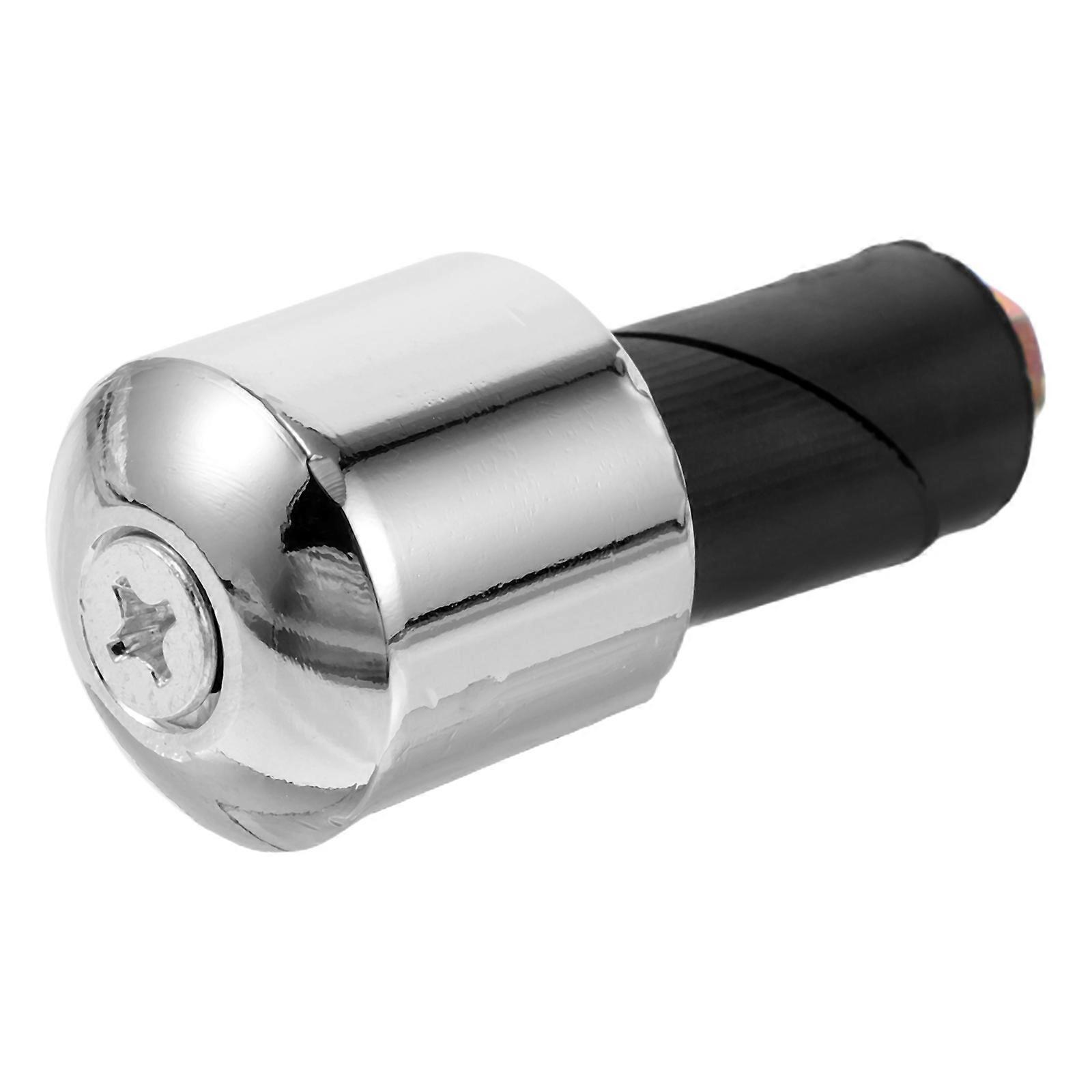 Bike End Caps Handlebar Metal Handlebar Modification Safety Enhancement 6.00X2.50X2.50CM 1Pack