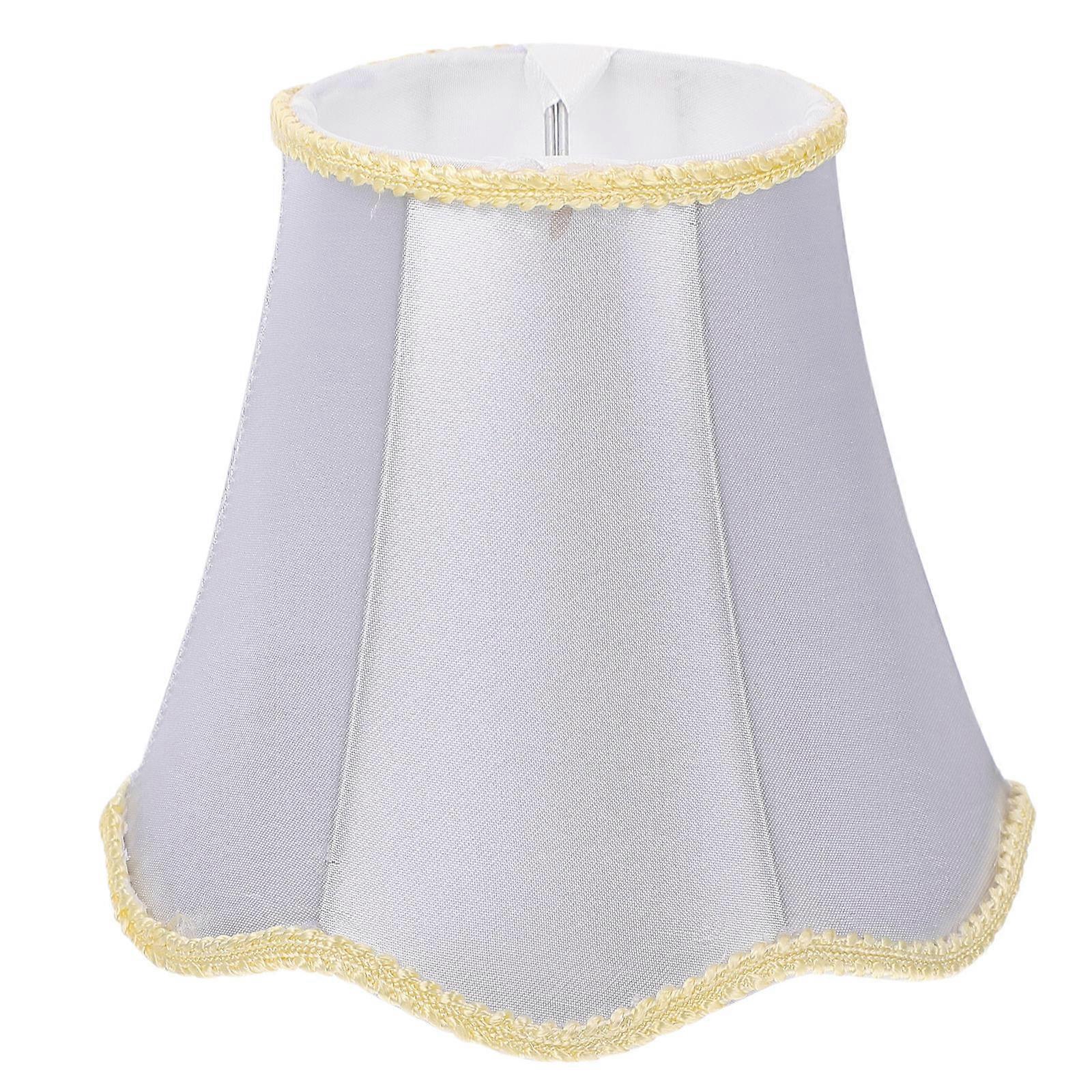 Cloth Ceiling Lightshade for Home Use 2Pcs Silver