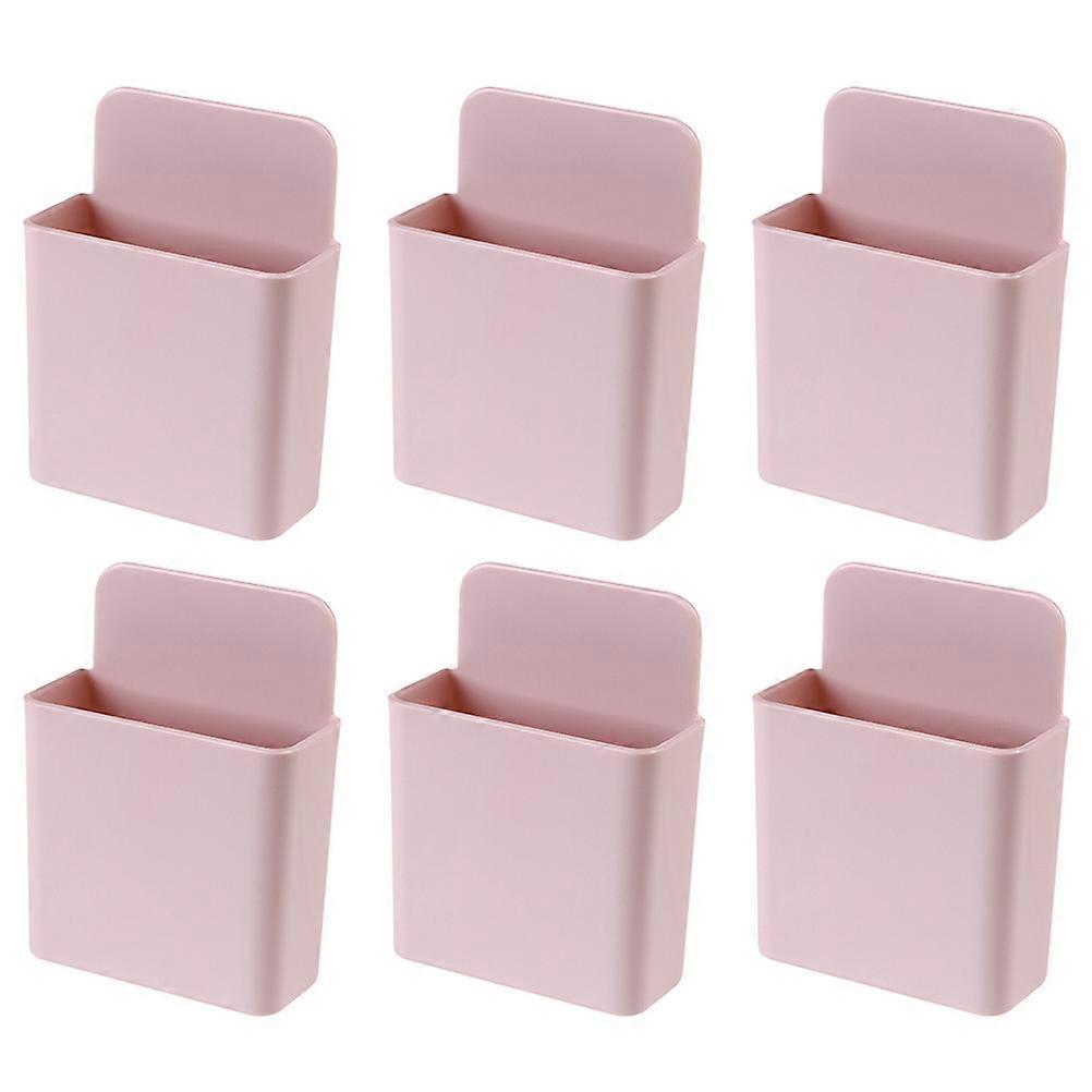 Wall Phone Holder Designed for Remote Controller Storage 12Pcs Punch Free