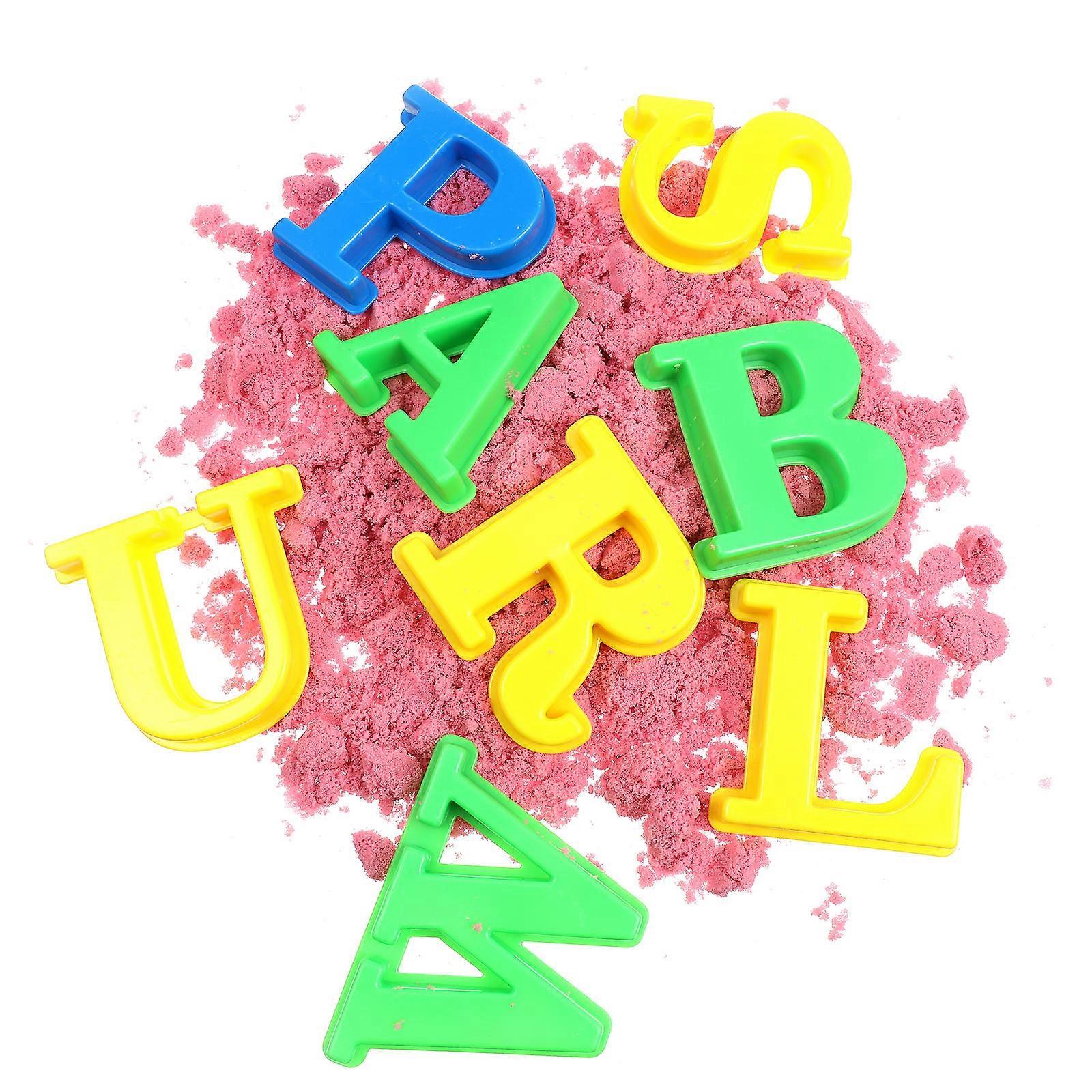 Sand Modeling Molds Creative Letters Molds for Kids 52Pcs Pack