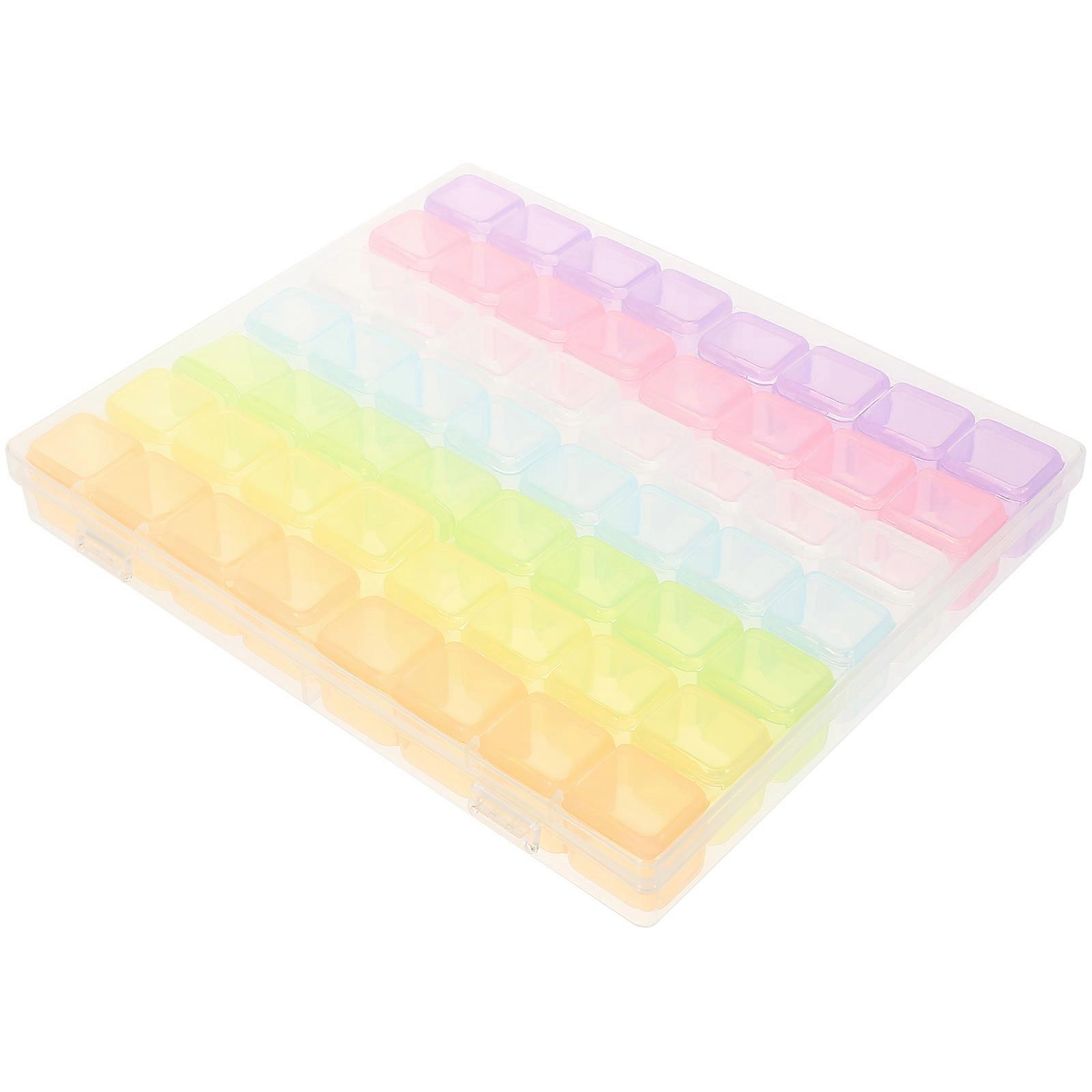 Nail Art Organizer Box Transparent Display Organizer 5Sets