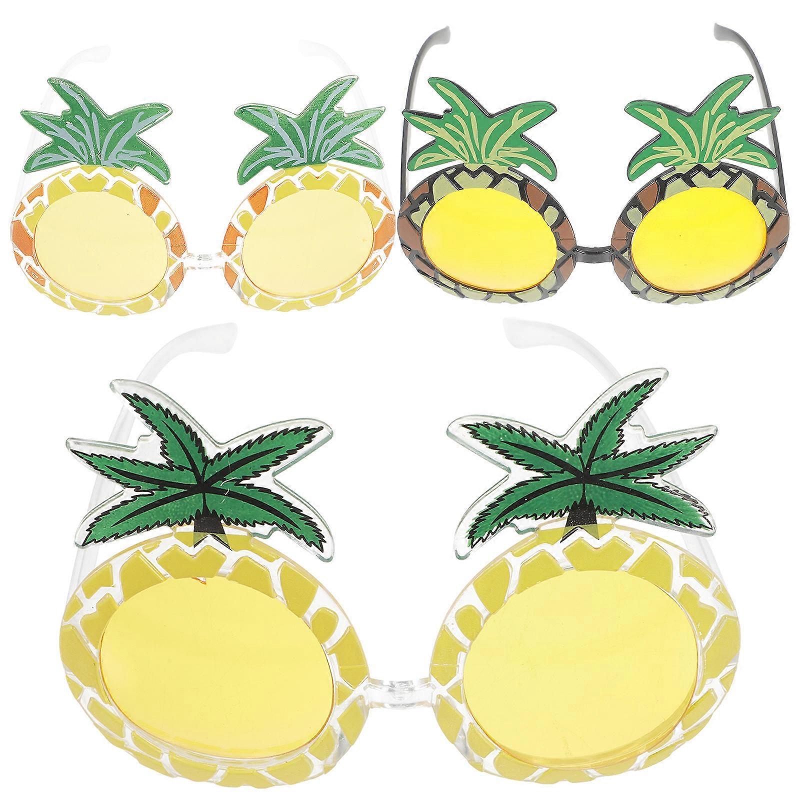 Party Eyeglasses Pineapple Shape for 9Pcs Fun Summer Eyewear Set
