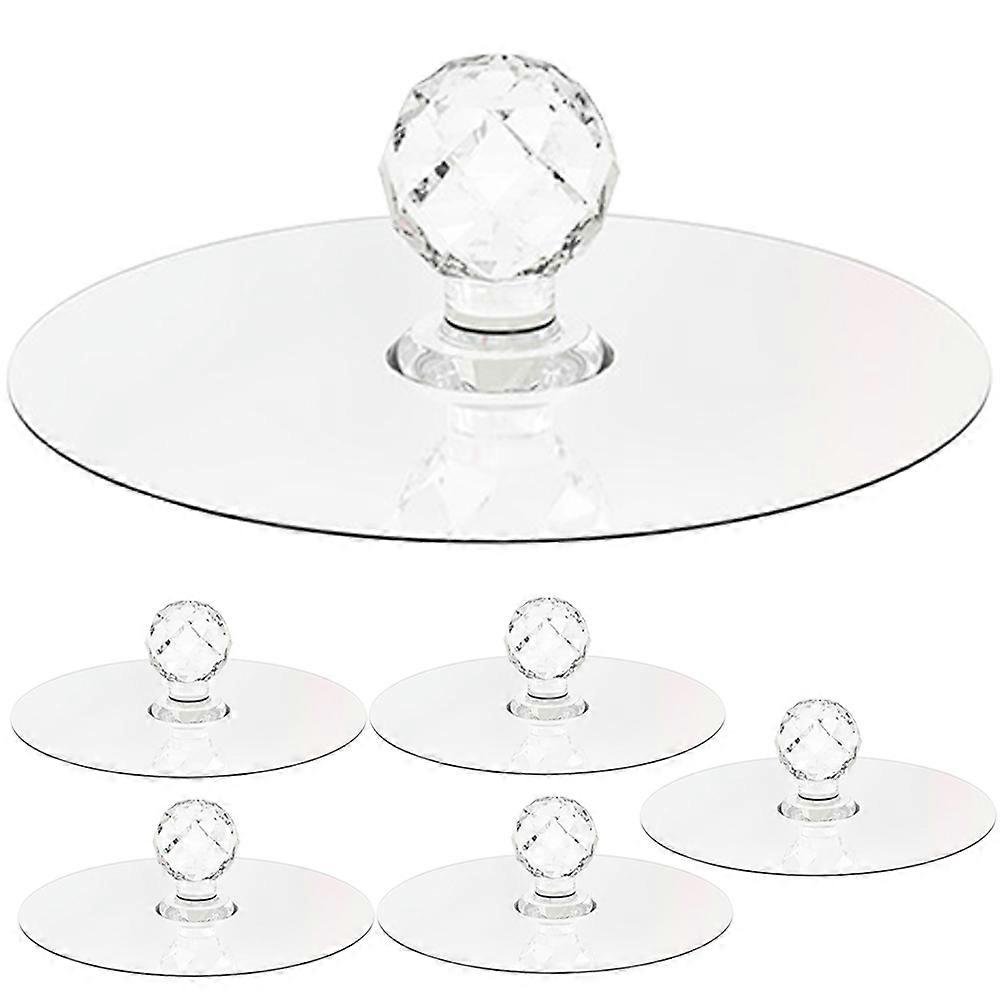 Wardrobe Crystal Knobs for Cabinets 24Pcs Transparent Acrylic Drawer Pulls