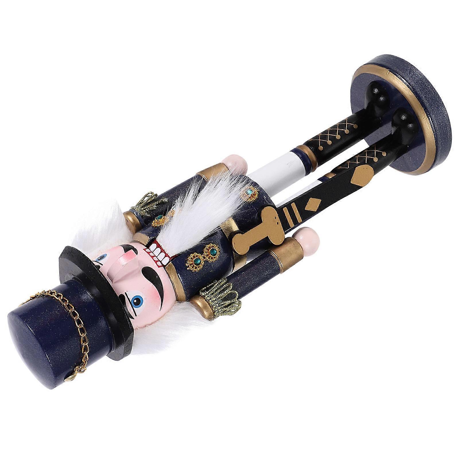 Wooden Nutcracker Christmas Decor Nutcracker Decoration for 3Pcs Pack