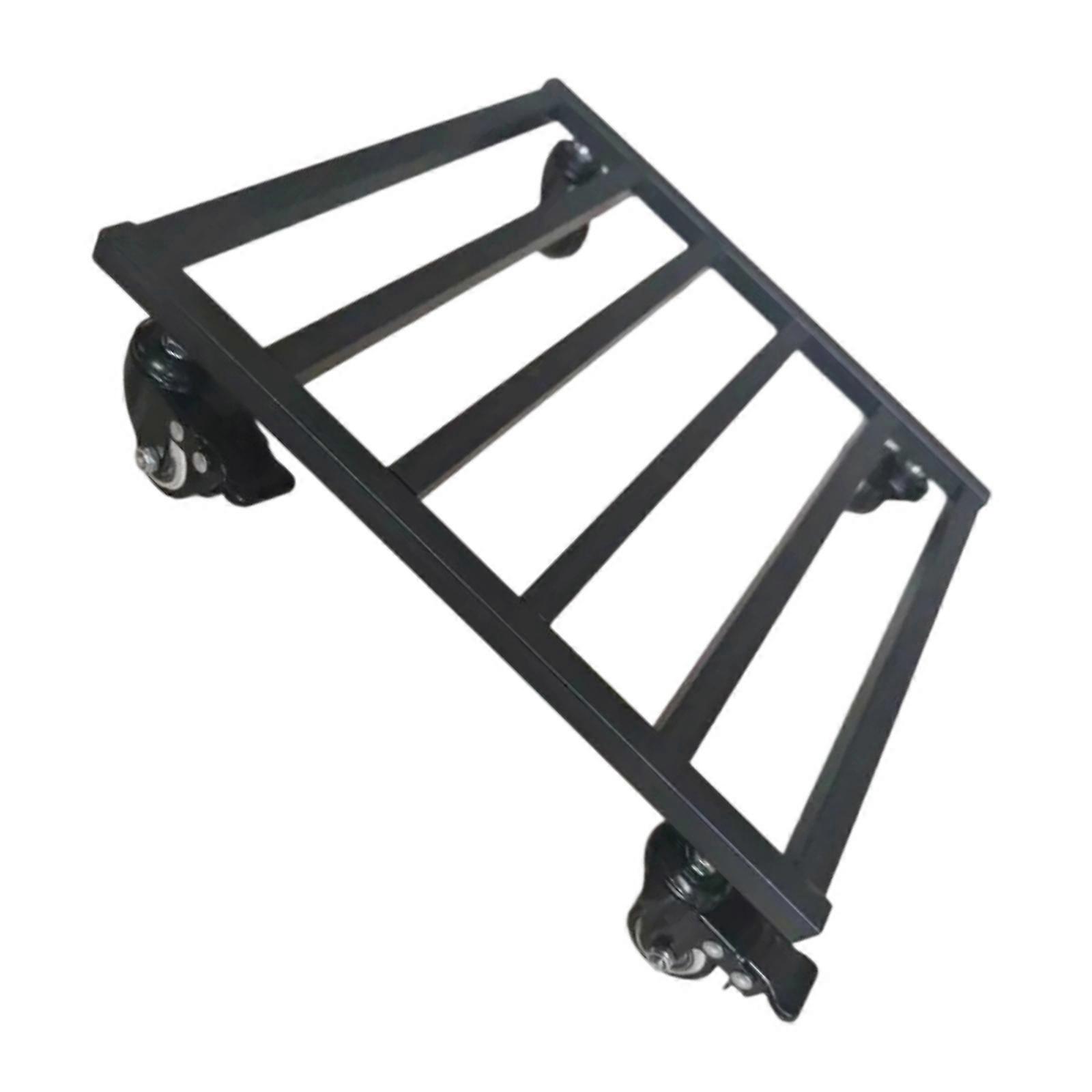 Durable Tool Free Assembly Pallet Cart Base Featuring Swivel Wheels & Nonslip Protection Suitable for Smooth Maneuvering  45