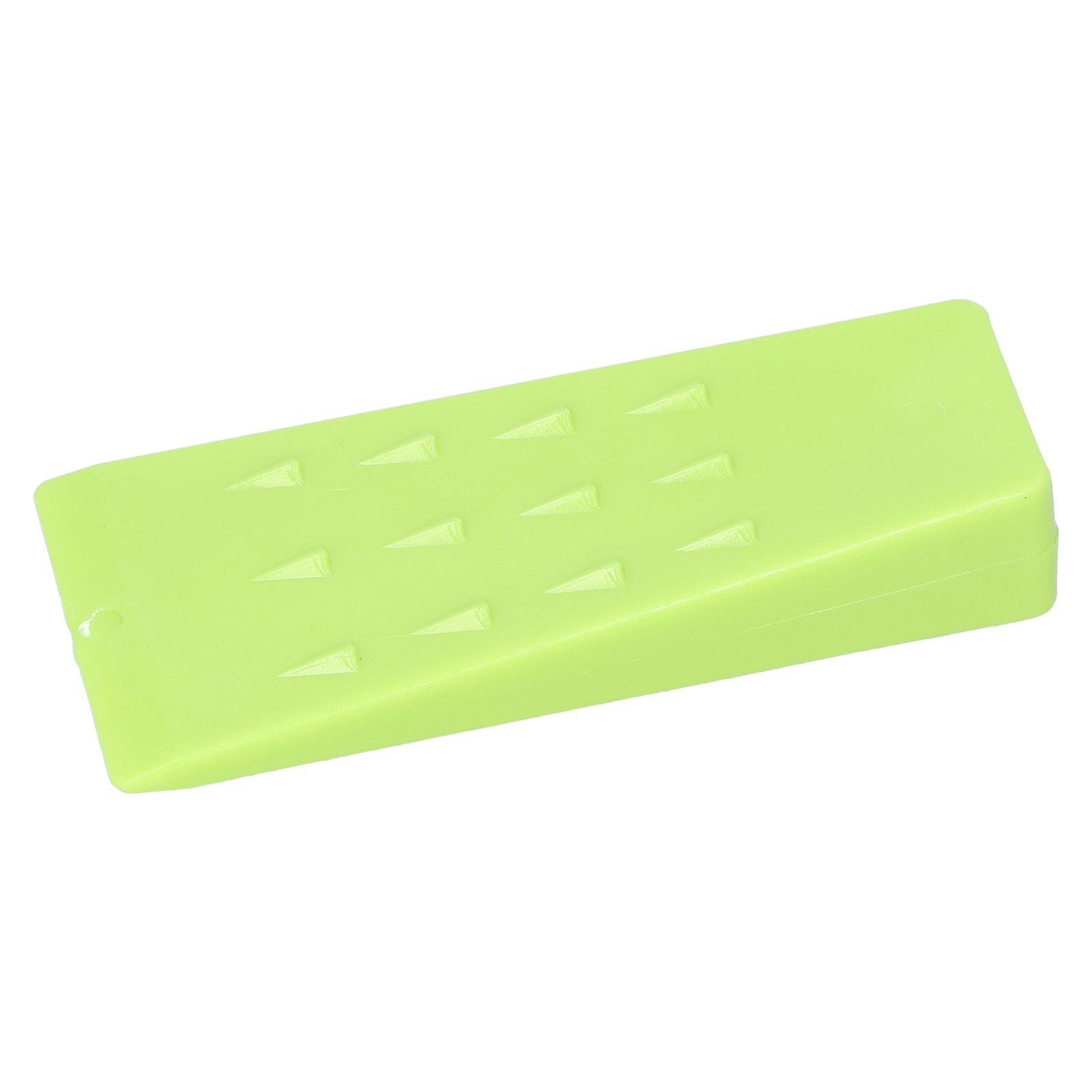 5.5in Plastic Wedges Tree Felling Wedges for Logging Falling Cutting Cleaving Chainsaw Parts Green
