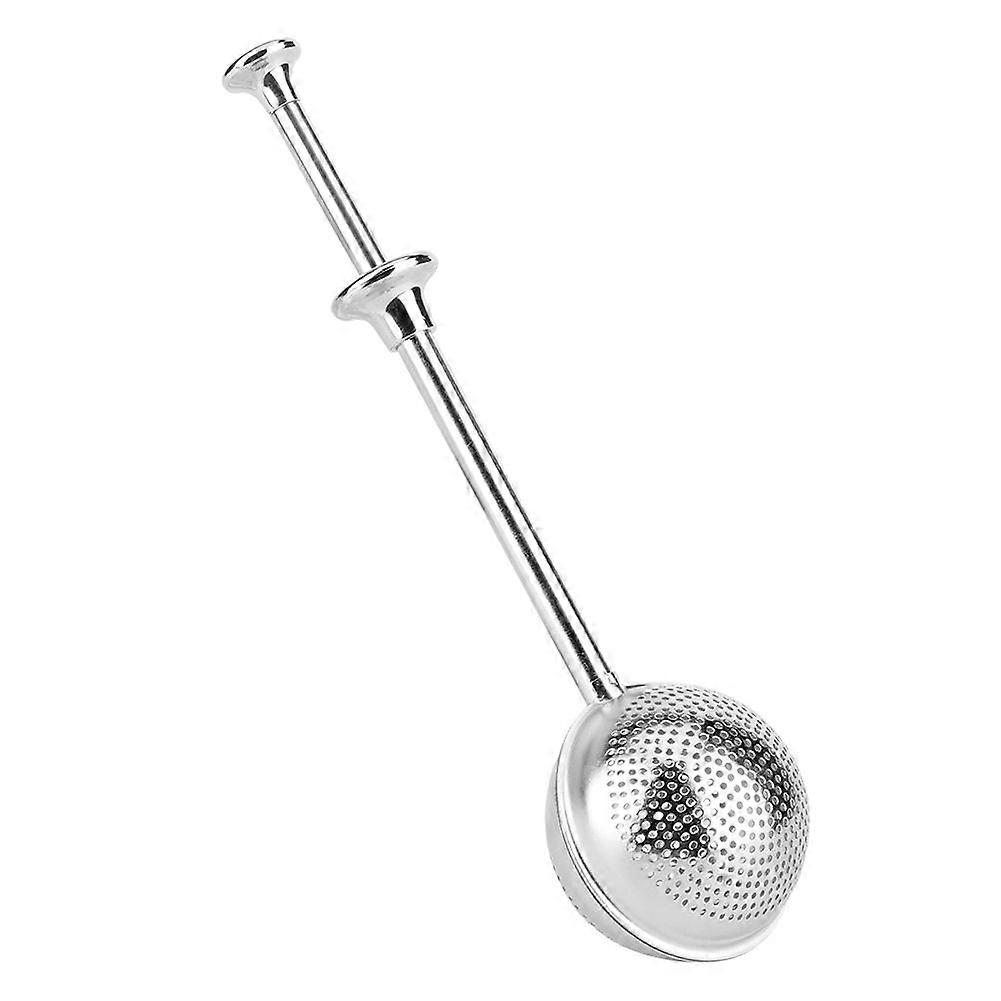 Stainless Steel Round Shape Retractable Tea Ball Infuser Filter Strainer Tea Accessories