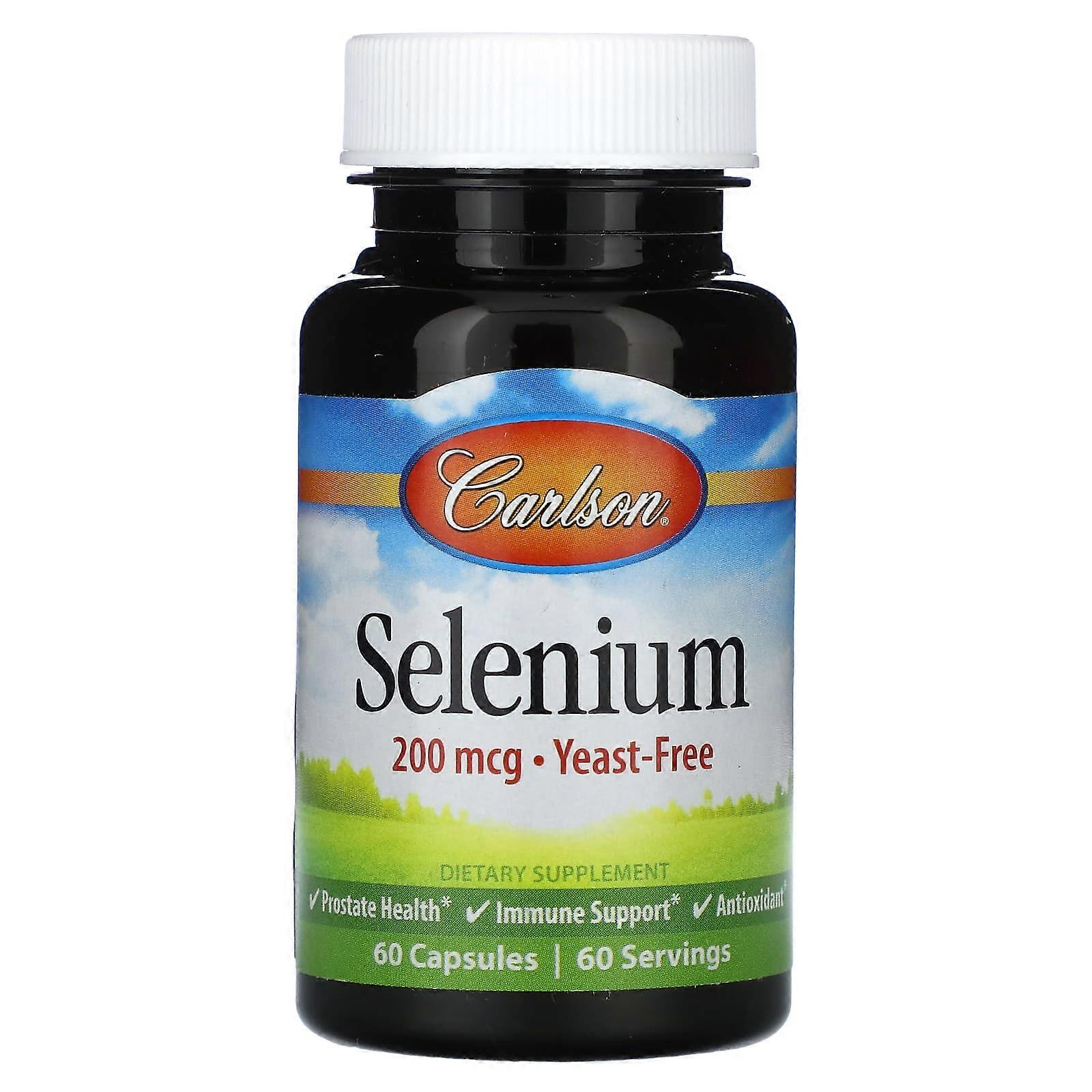 Selenium , 200 mcg, 60 Capsules