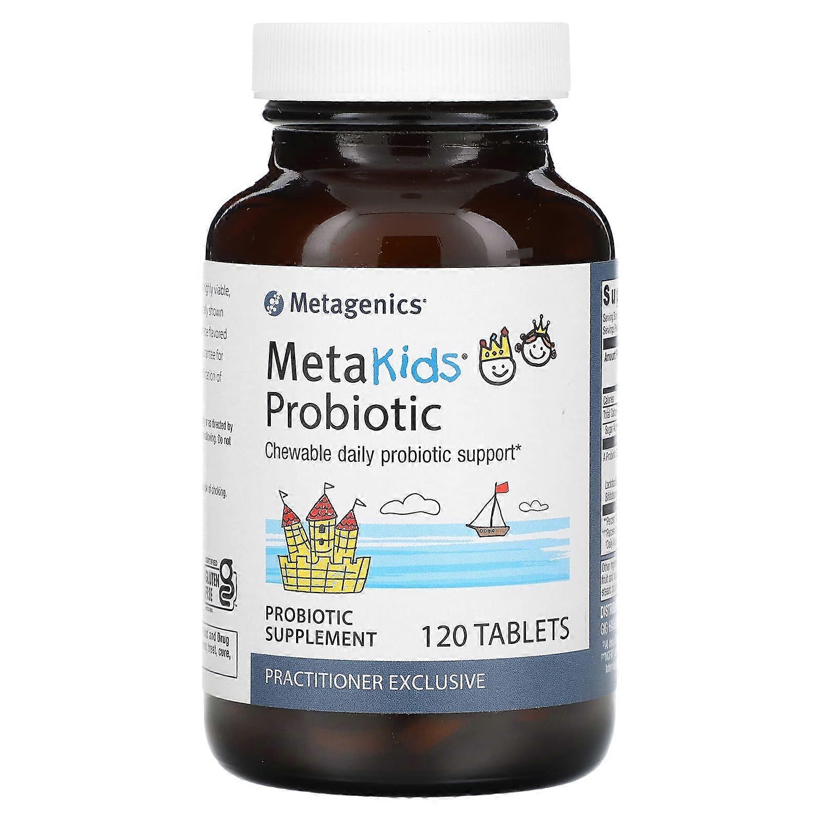 MetaKids, Probiotic, Grape, 120 Tablets
