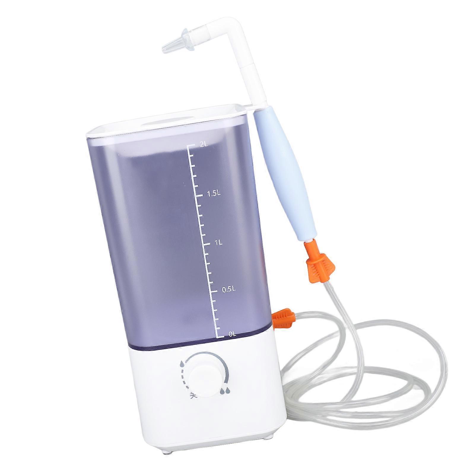 Electric Enema Bucket Kit 2000ML USB Rechargeable 26.8x14.1x12.4cm