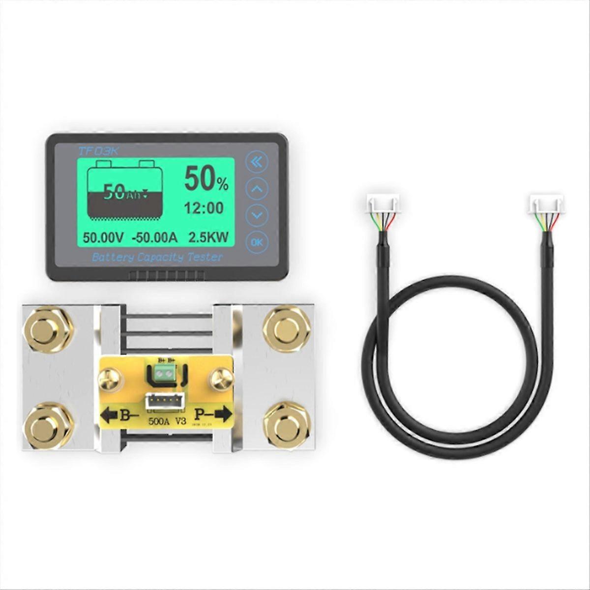 High-precision battery power display meter Battery monitor LiFePO4
