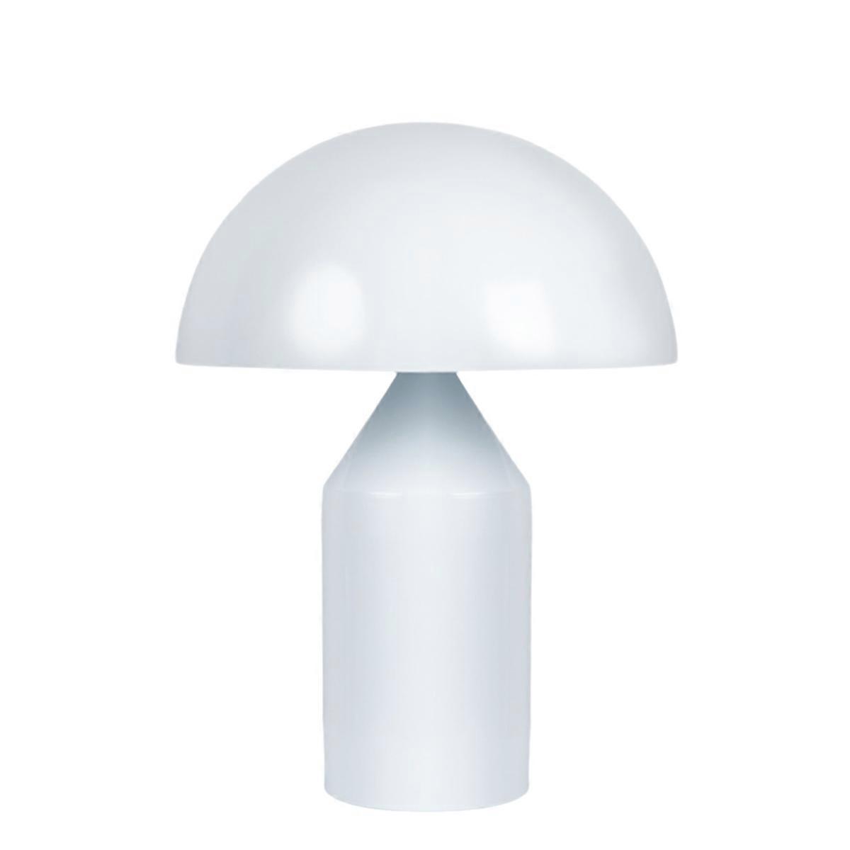 Nordic Iron Mushroom Table Lamp E27 Interface White EU Plug