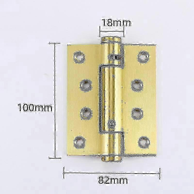 Spring Hinge Invisible Door Self-Closing Mechanism with Damping Hinges & Automatic Door Closer for Wood Doors - Quality Buffering Hinge