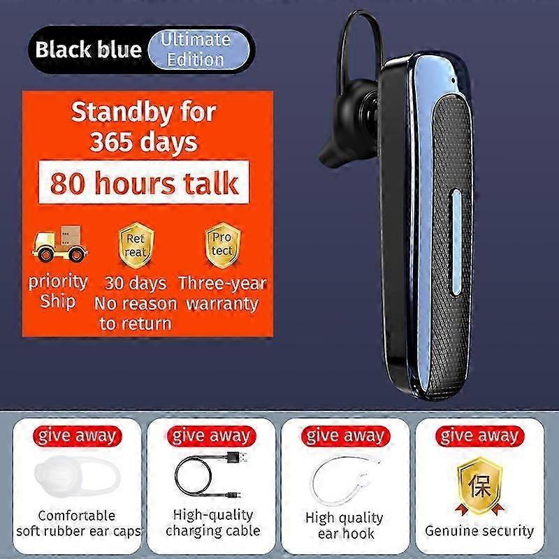 E1 Wireless Bluetooth 5.0 Earphone In-ear Single Mini Earbud Hands Free Call Ste