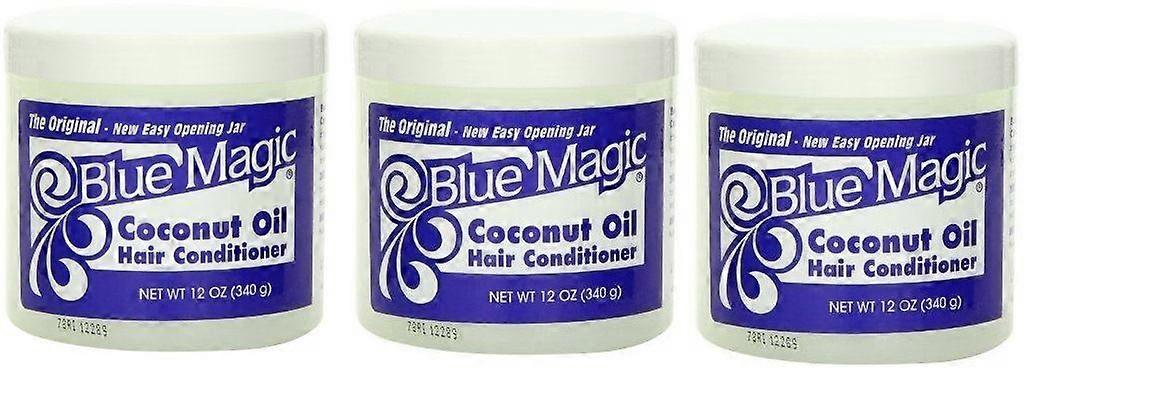 Blue Magic Coconut Oil Hair Conditioner 340g (3-Pack)