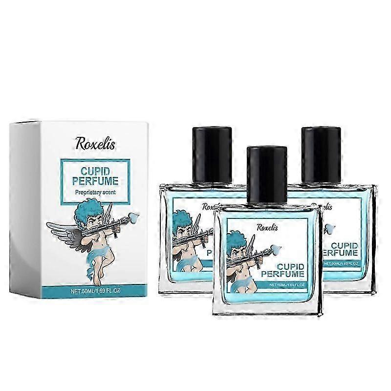 3 قطع 50 مل عطر كيوبيد هيبنوسيس الأصلي طويل الأمد من الفيرومونات كولونيا عطور أو دو برفوم برائحة نباتية وزهرية منعشة