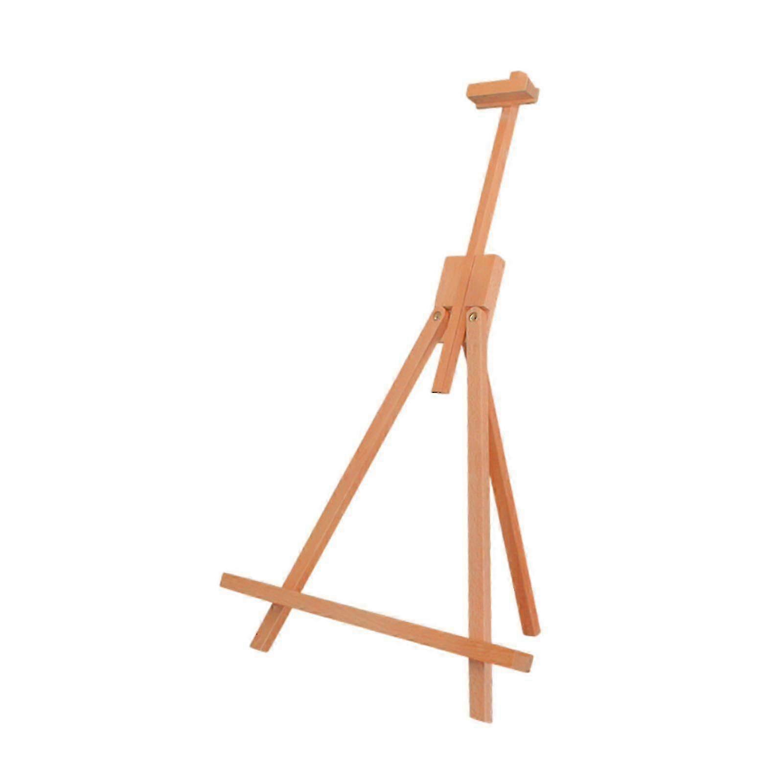 Wood Painting Easel Drawing Easel Non Slip Sturdy Frame Sketching Board Display Easel Stand Desktop Easel for Kids Classroom