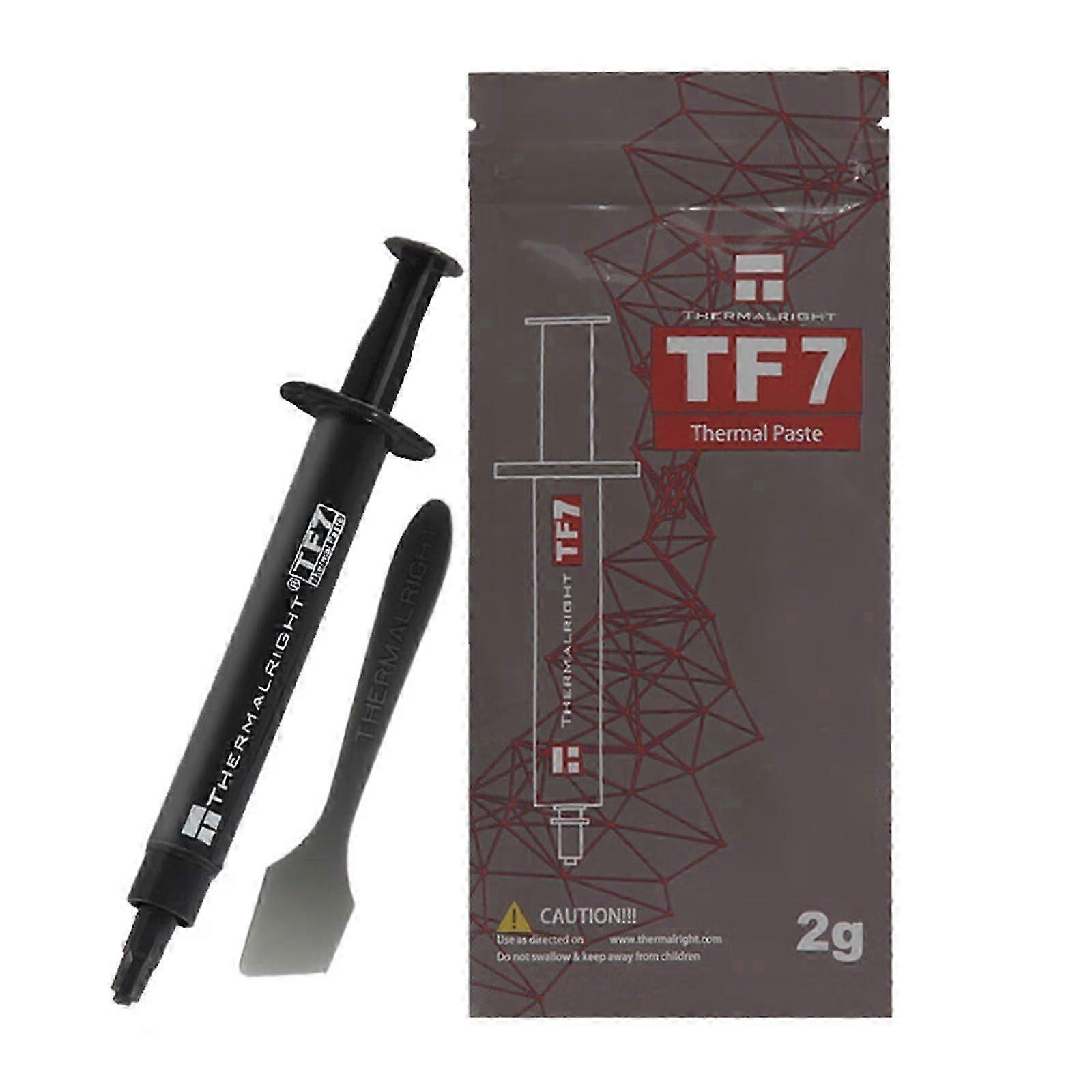 TF7 Thermal Paste 12.8W/m.k Heatsink Compound 2 Gram Durability for All heatsinks CPU Coolers 1Pack