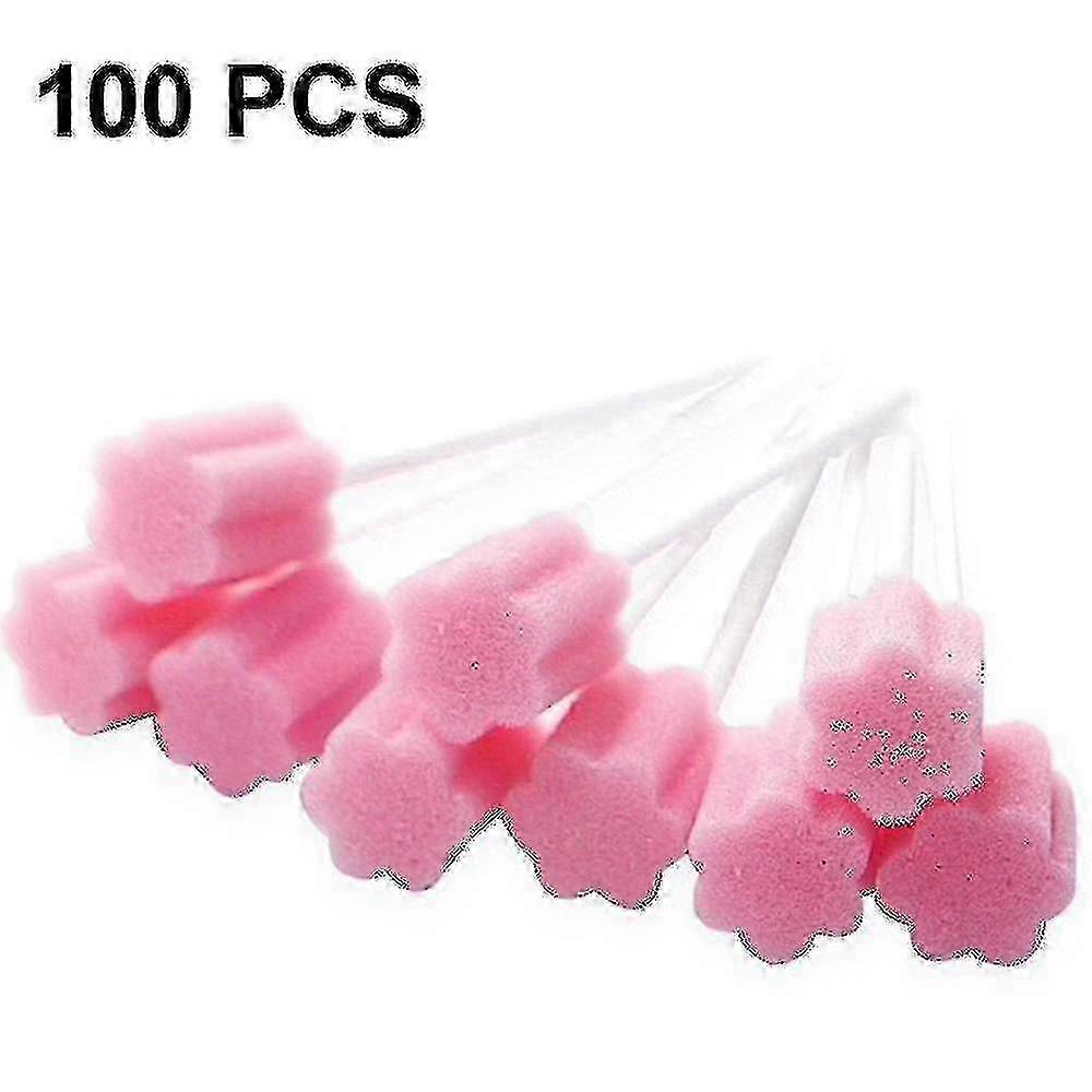 Cleaning oral sponges 100pcs sterile for dental hygiene