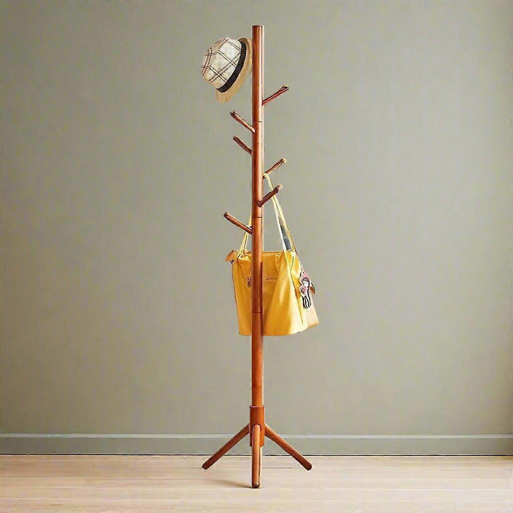 8 Hook Floor Standing Coat Stand