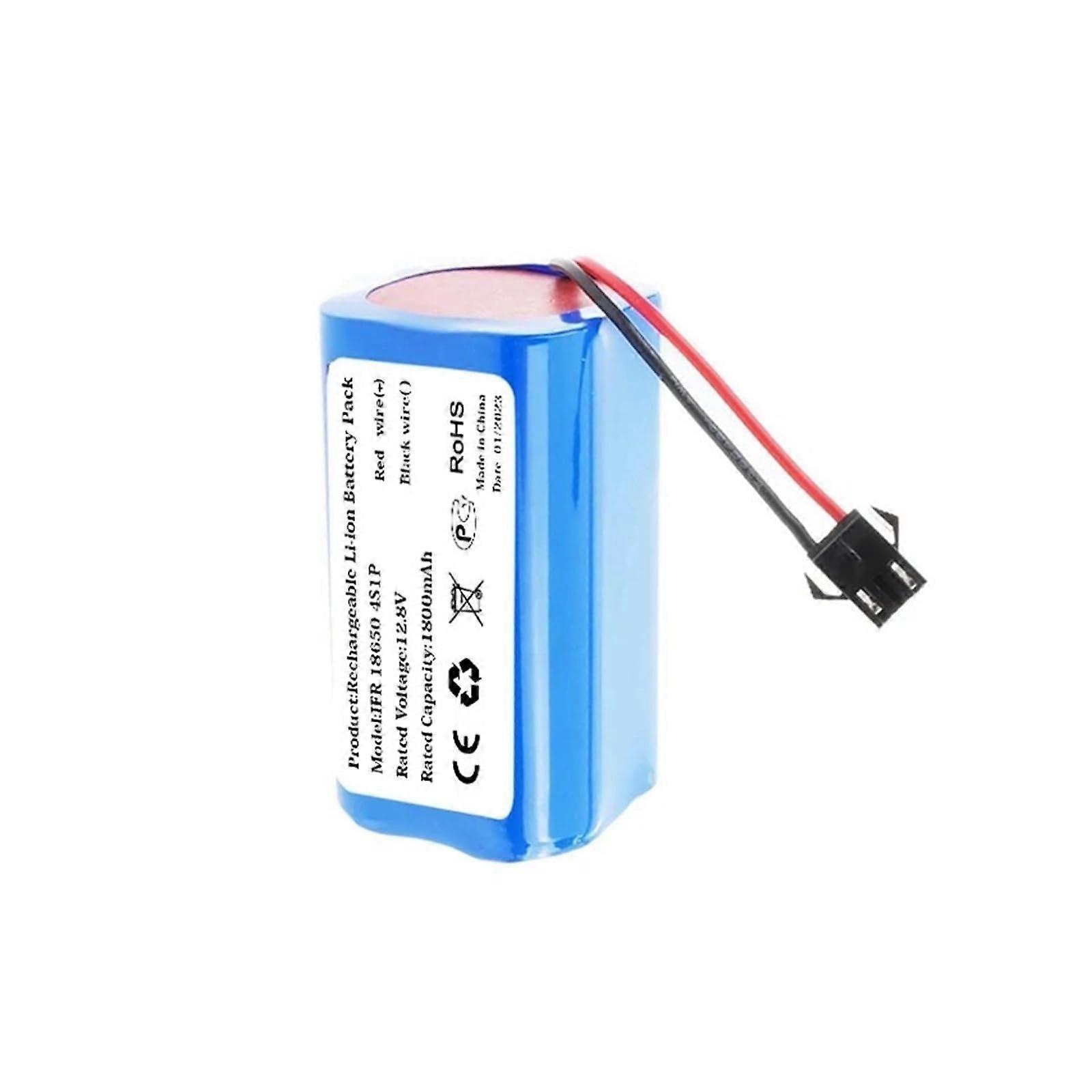 1800mAh IFR 4S1P Liion Battery Pack Compatible Replacement Battery for Robot Vacuum Cleaner