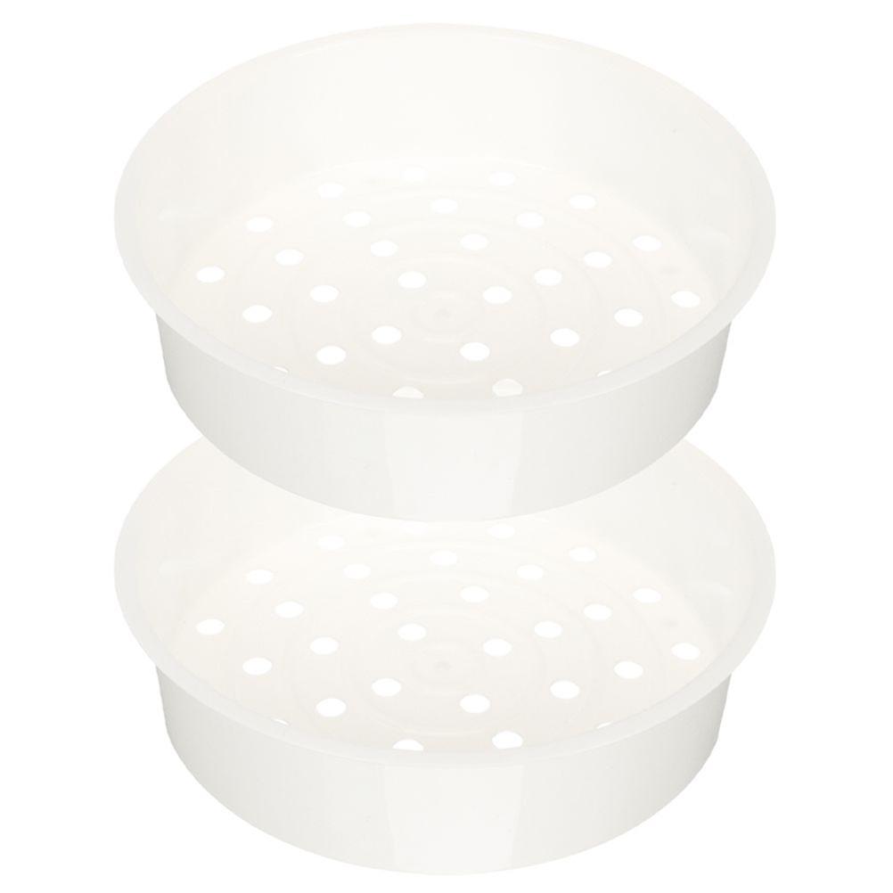 2 قطعة طباخ كهربائي تبخير رف حامل باخرة سلة بخار تجهيزات المطبخ لطباخ الأرز