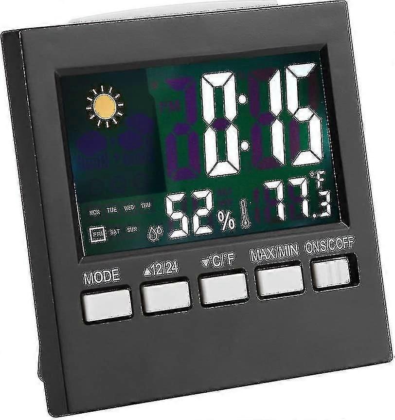 Thermometer Hygrometer Hygro Indicator Mini Thermometer Hygrometer Digital Inner/outer Gauge Hygrometer Humidity For Home Office