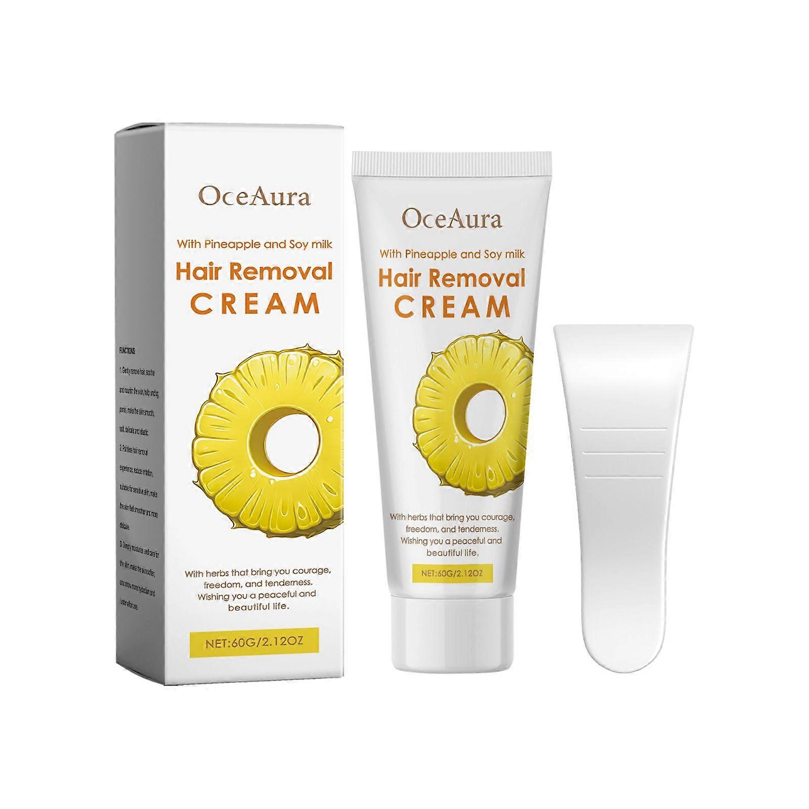 Soybean hair removal cream is mild and non-irritating and suitable for the whole body. It is moisturizing, gentle and cleansing.