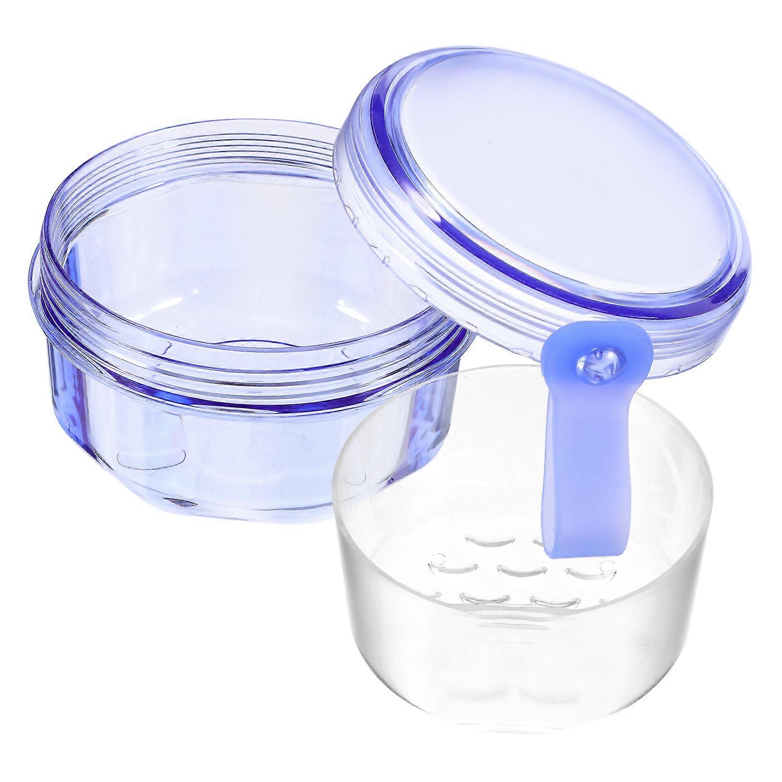 Retainer Storage Case Plastic Denture Box for Storing Retainers Case