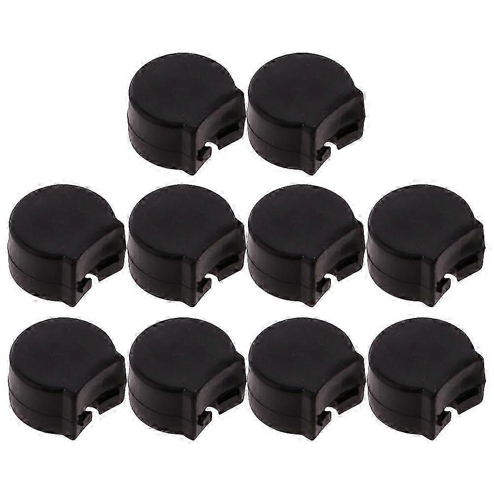 Rubber Thumb Support Cushion For Clarinet Learners Playing At Events 1.65x1.65x1cm 10Pcs