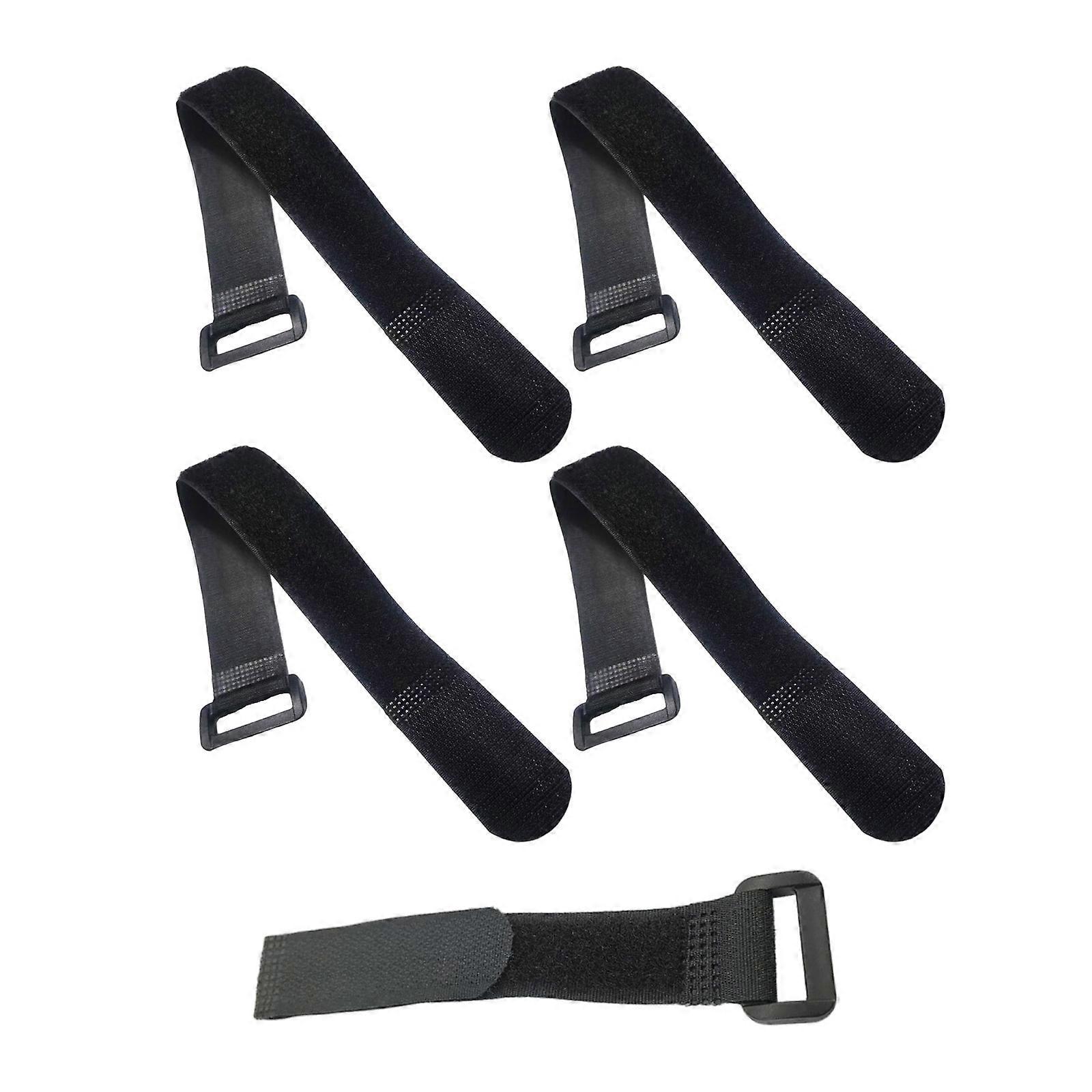 Multipurpose Adjustable Reversible Fasteners Ties For Camping Organizing Cables Securing Tarps And Garden Projects 5pcs Multicolor